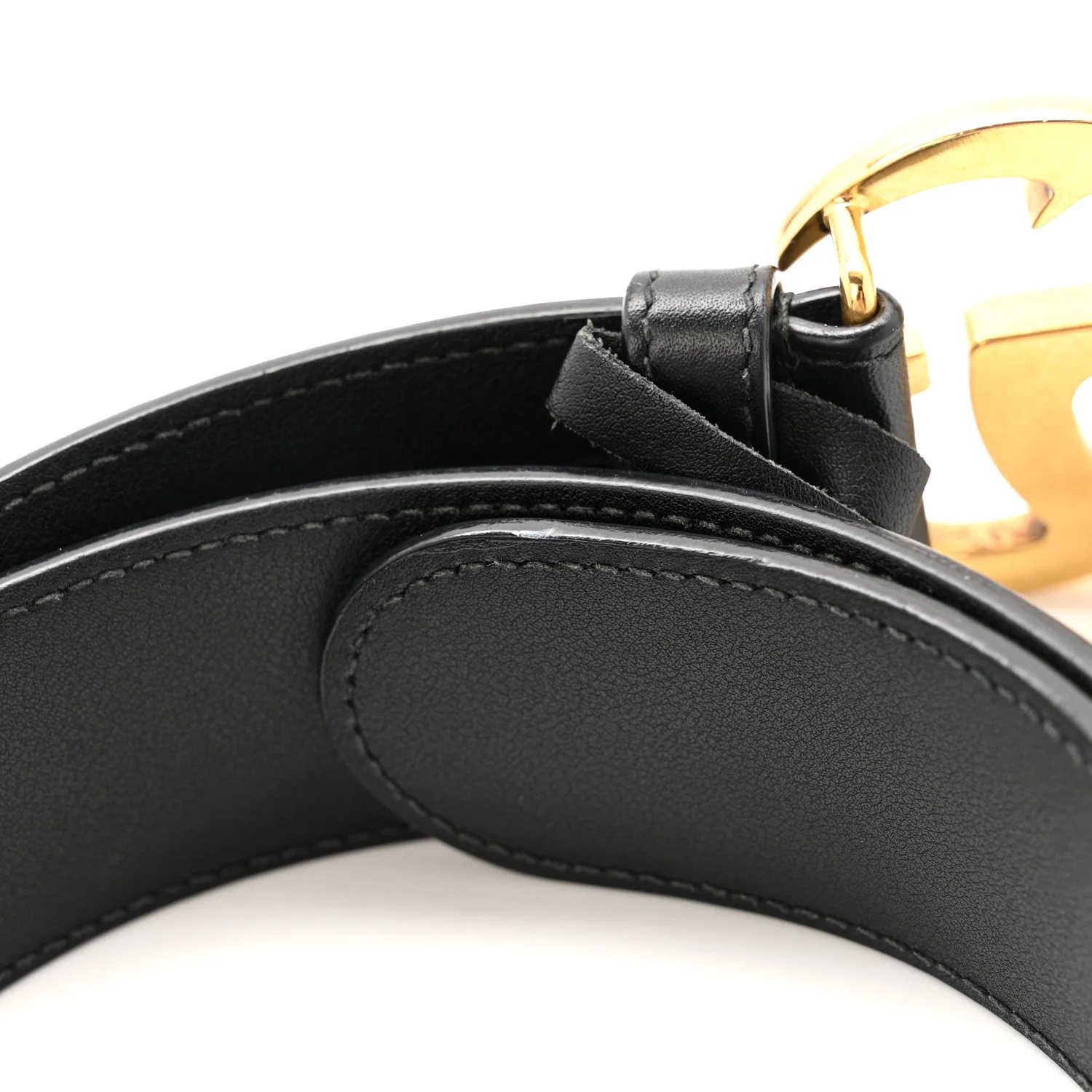 Calfskin Double G 40mm Belt 70 28 Black - Image 6