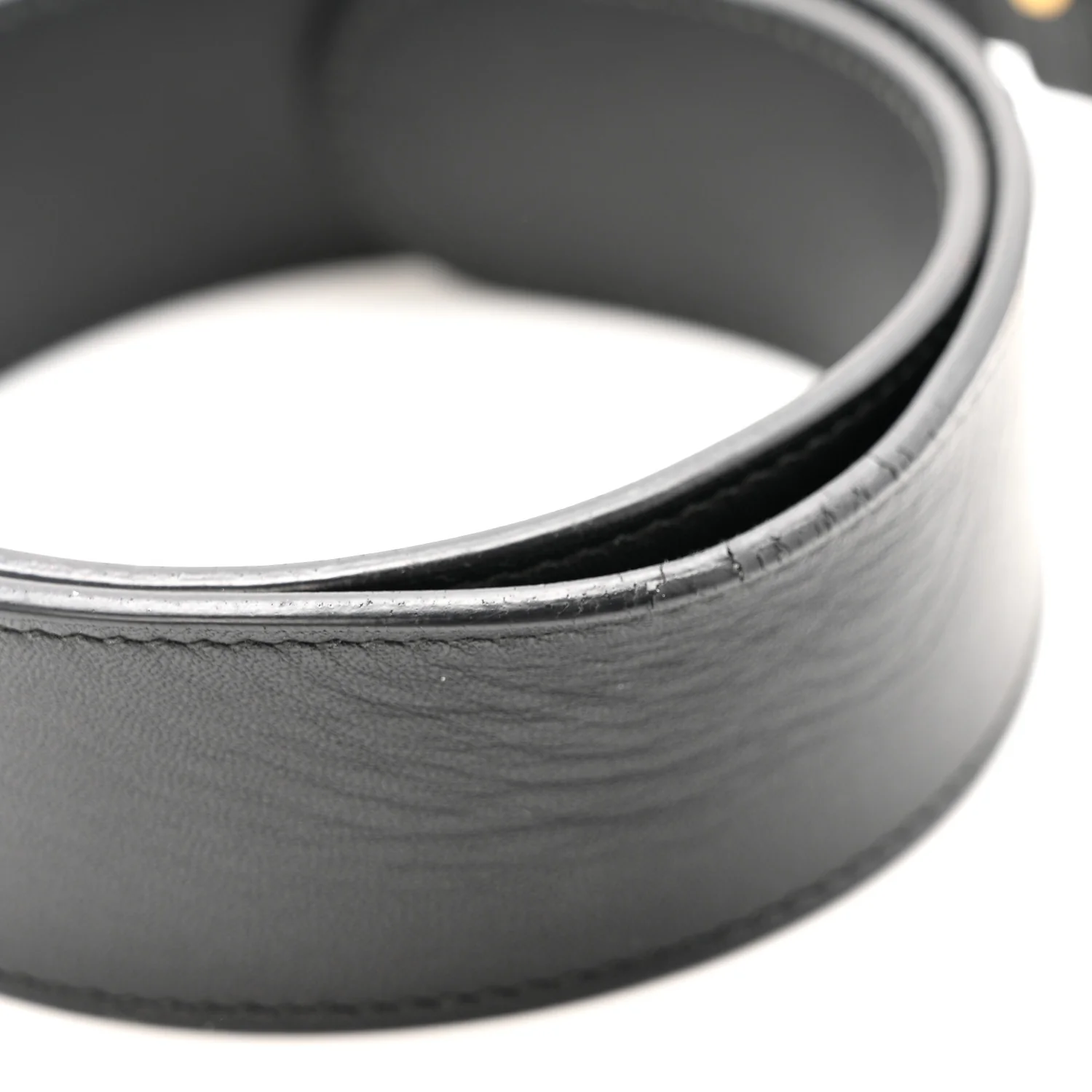 Calfskin Double G 40mm Belt 70 28 Black - Image 7