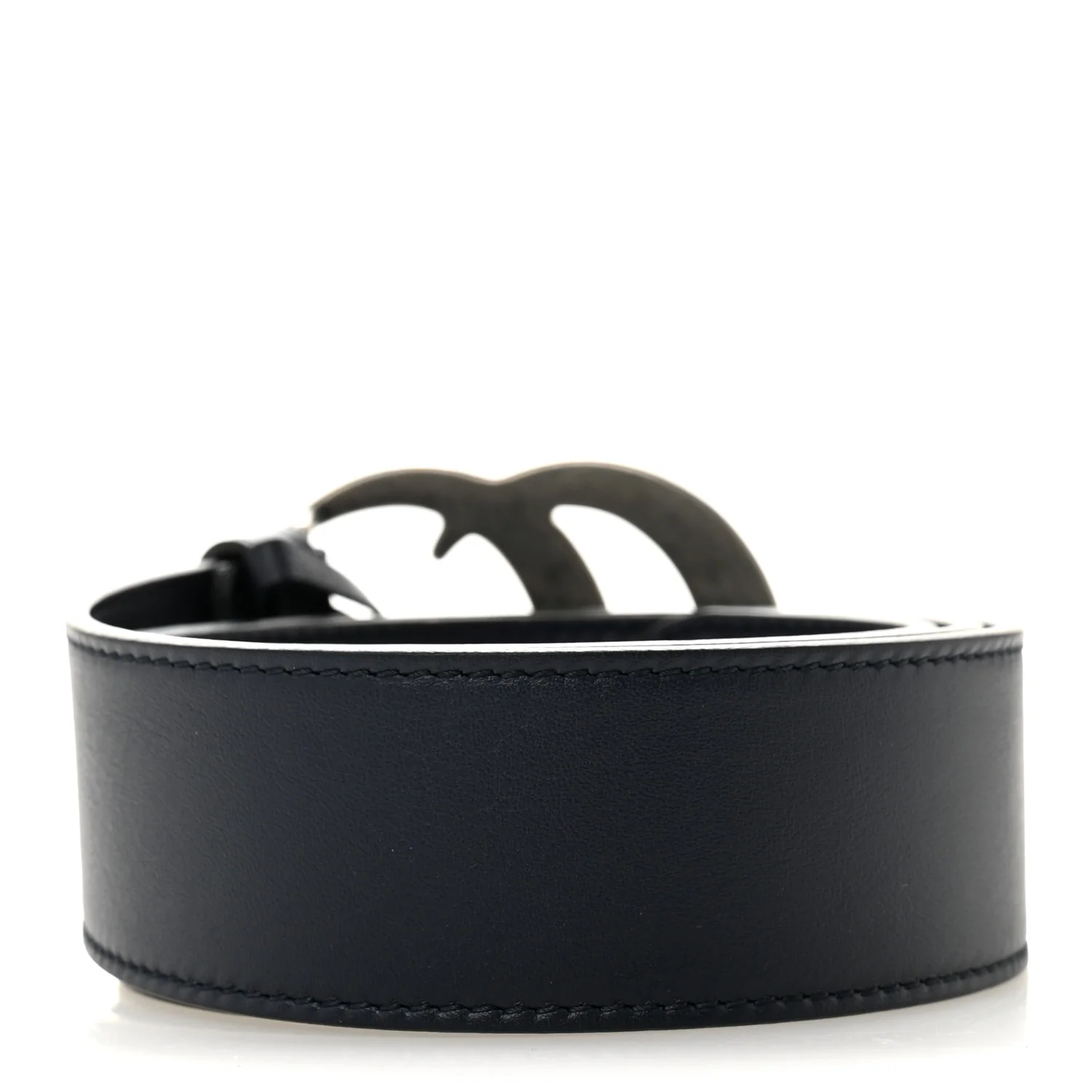 Calfskin Double G 40mm Belt 75 30 Blue - Image 2