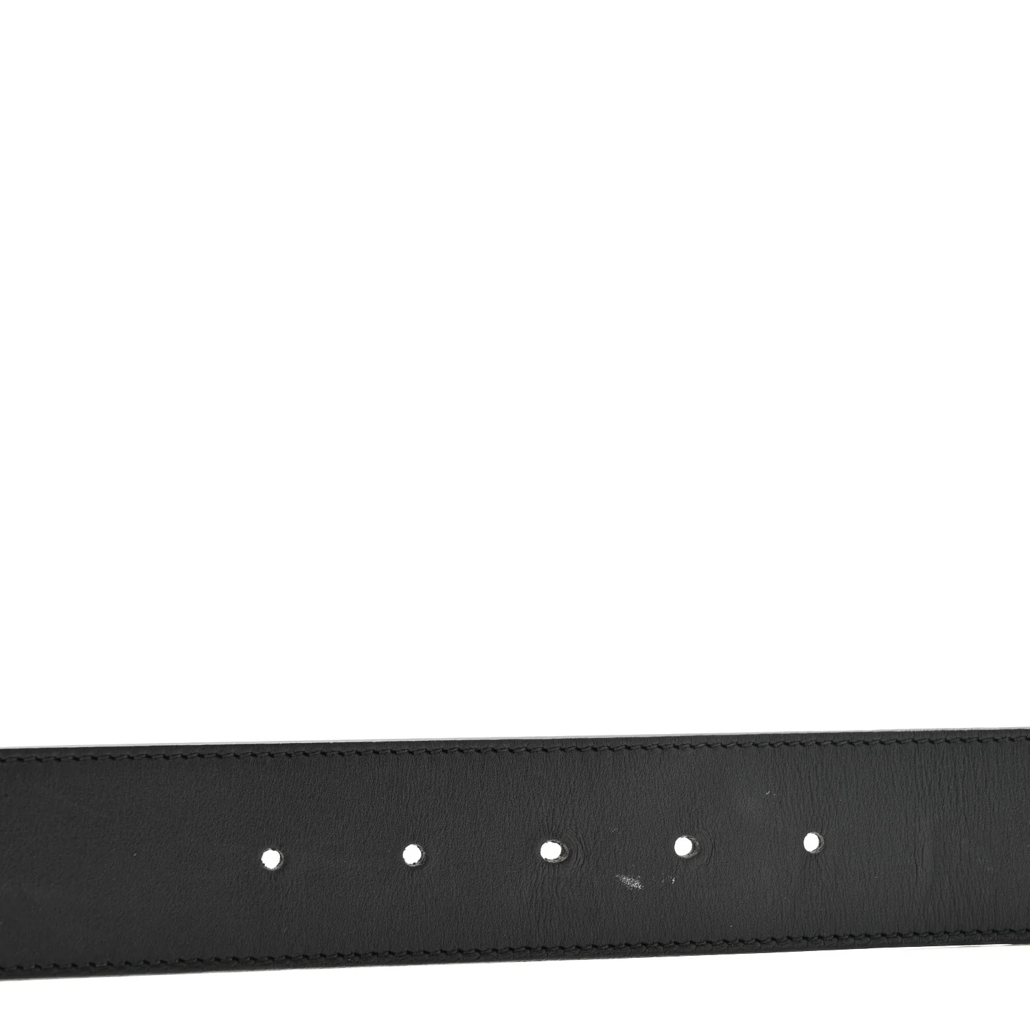 Calfskin Double G 40mm Belt 85 34 Black - Image 3