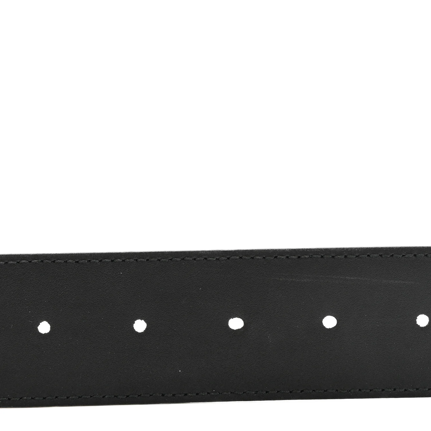 Calfskin Double G 40mm Belt 85 34 Black - Image 4