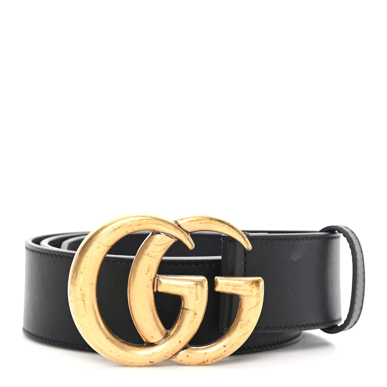 Calfskin Double G 40mm Belt 85 34 Black