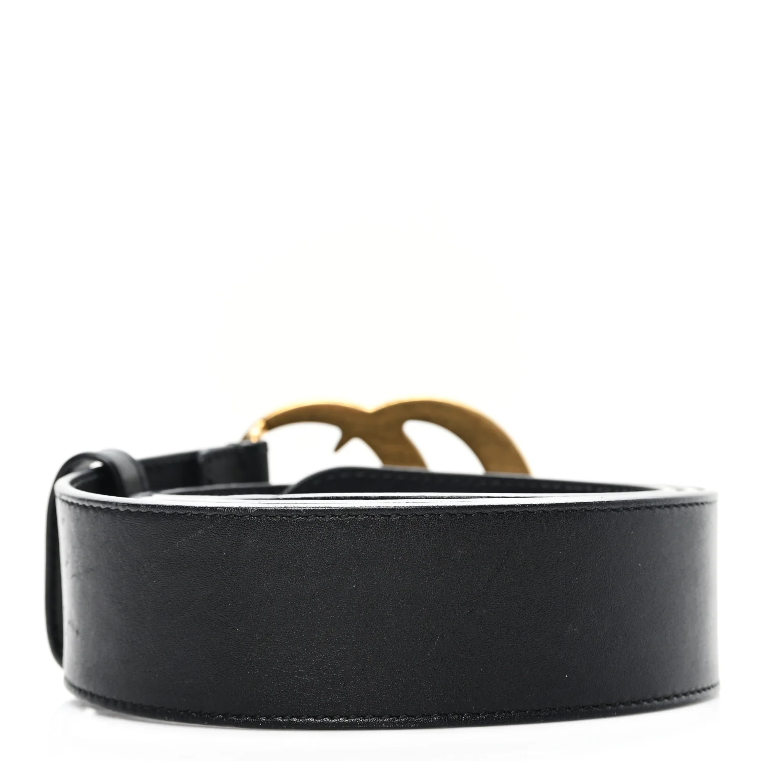 Calfskin Double G 40mm Belt 90 36 Black - Image 2
