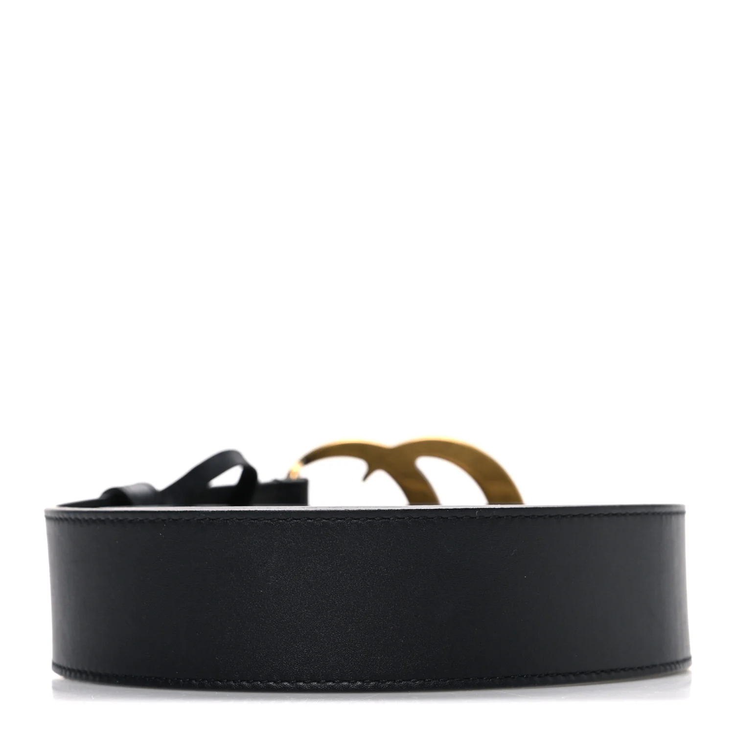 Calfskin Double G 40mm Belt 90 36 Black - Image 2