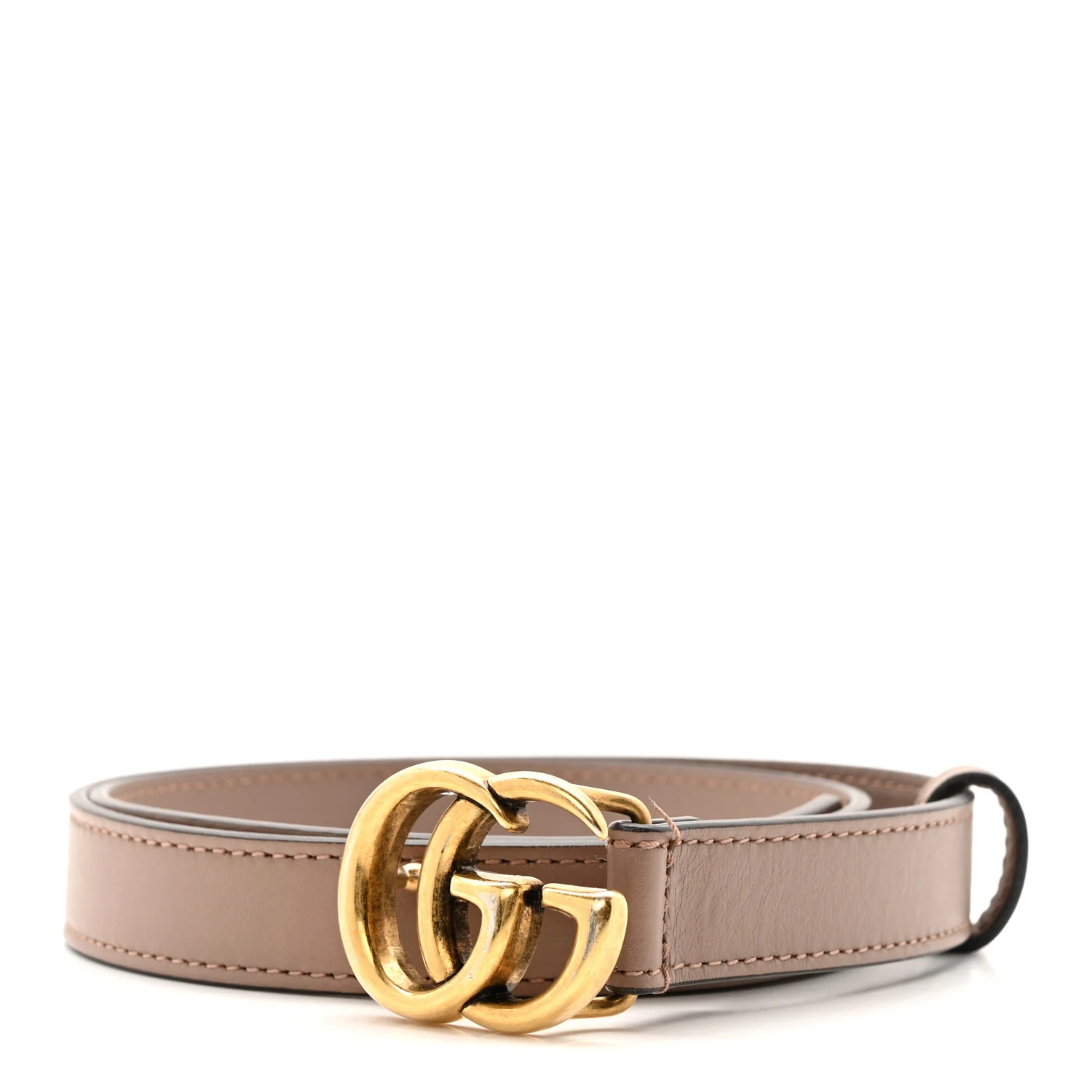 Calfskin Double G 65 26 Belt