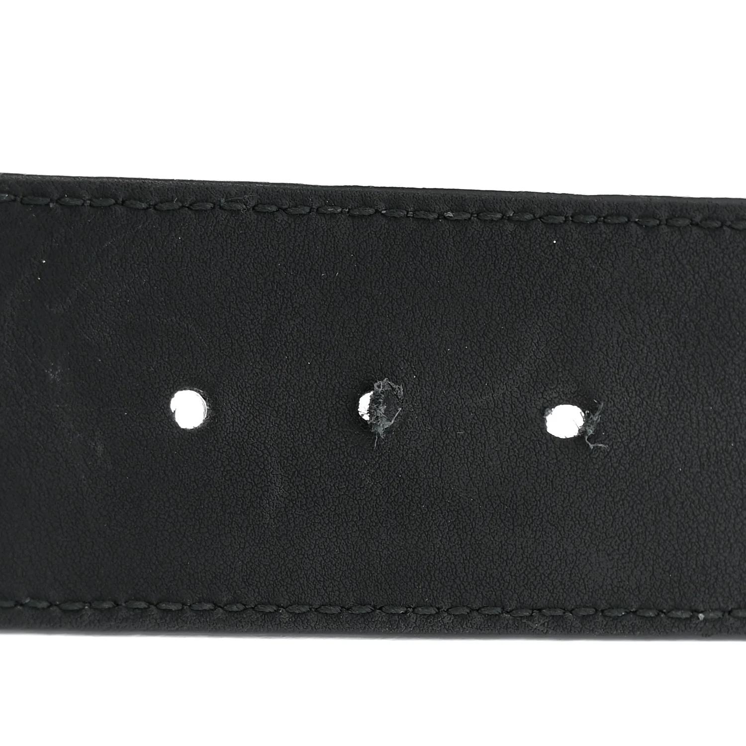 Calfskin Double G 85 34 Belt Black - Image 5