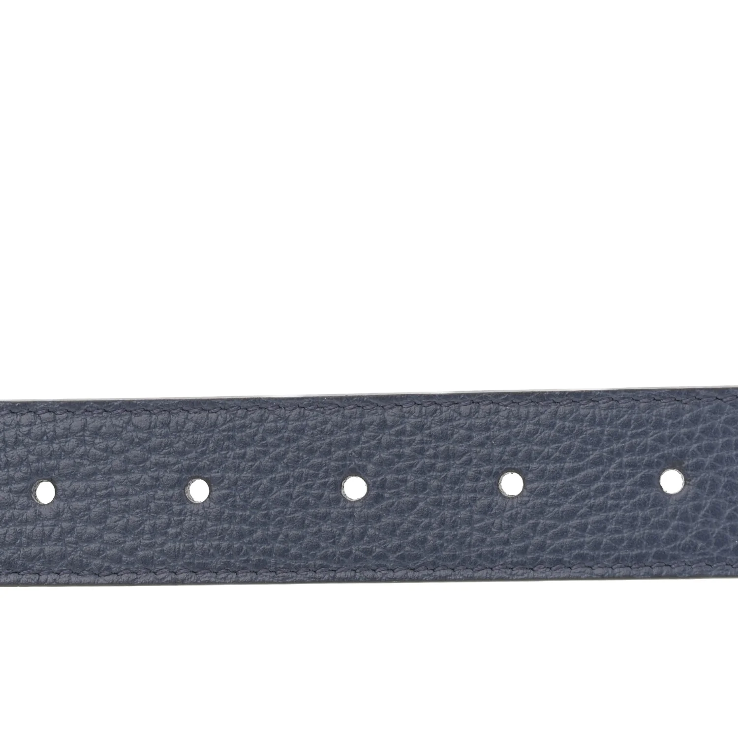 Calfskin Double G Reversible 37mm Belt 85 34 Petroleum Blue - Image 3