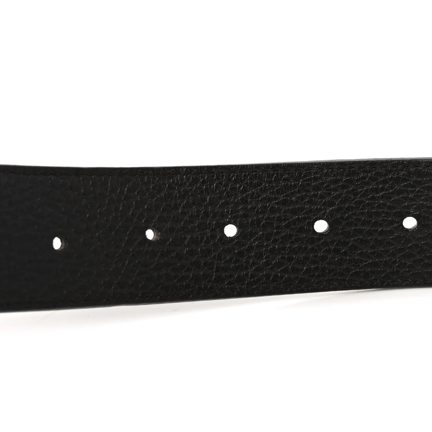 Calfskin Double G Reversible Belt 85 34 Black Cocoa - Image 3