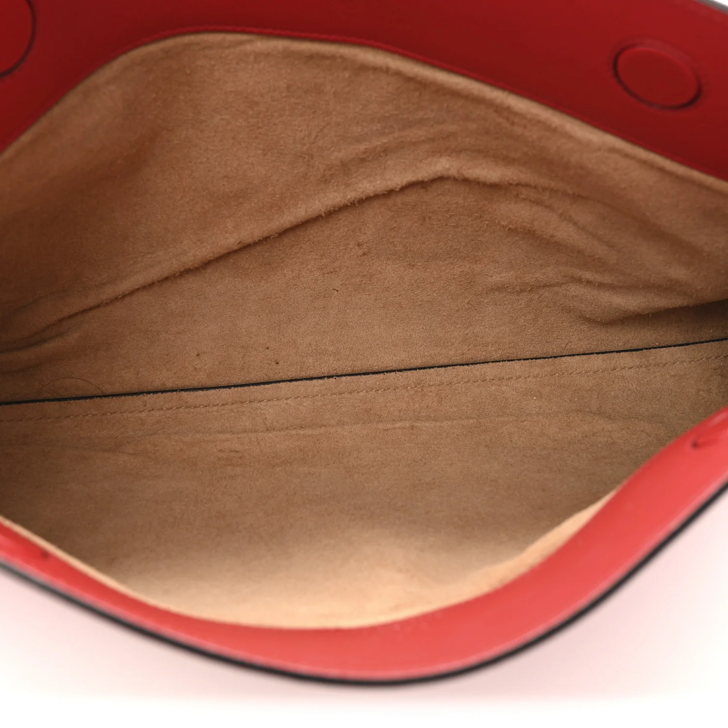 Calfskin Embossed XL Clutch Red - Image 5