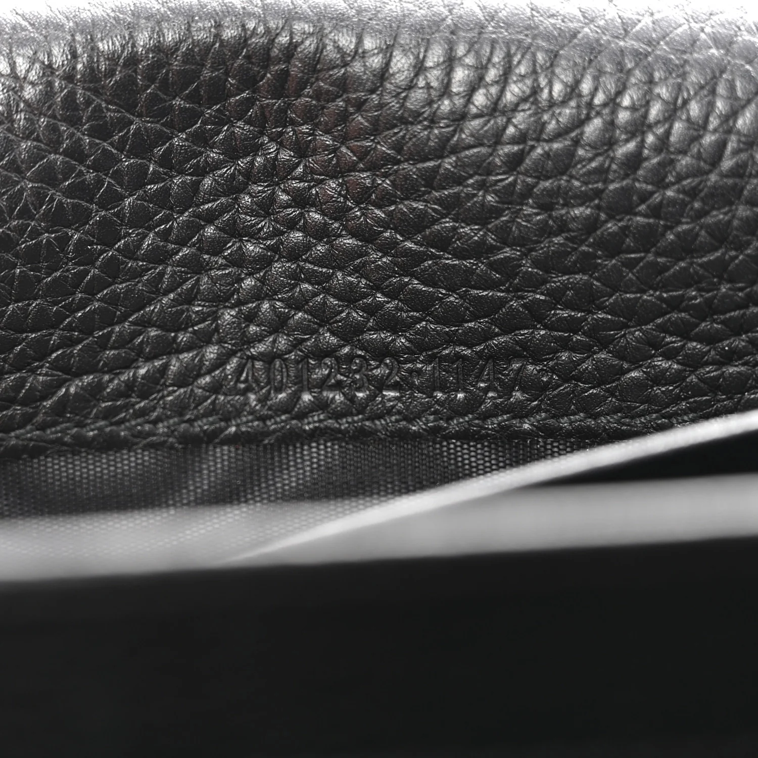 Calfskin GG Marmont Chain Wallet Black - Image 7