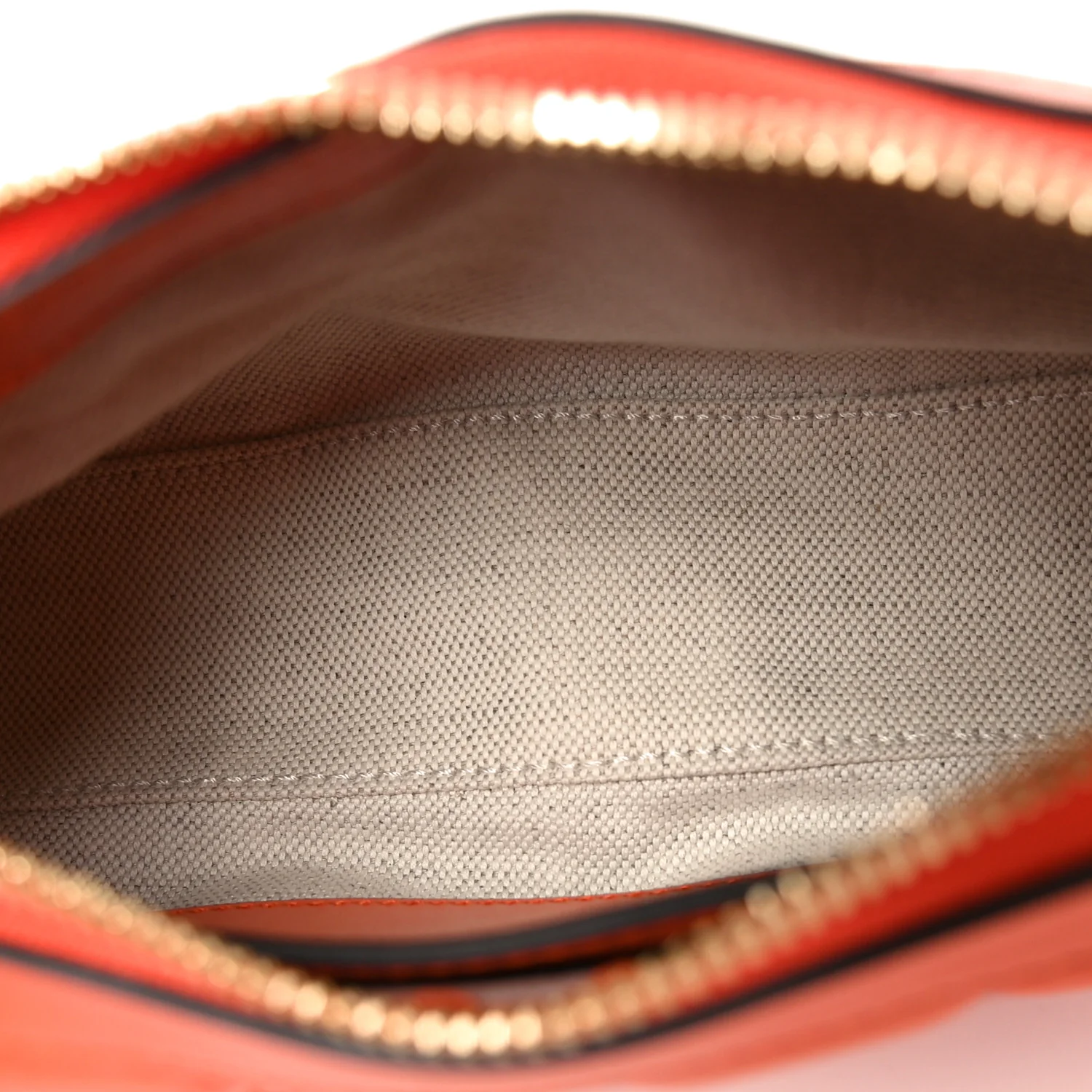 Calfskin GG Matelasse Chain Handbag Deep Orange Natural - Image 5