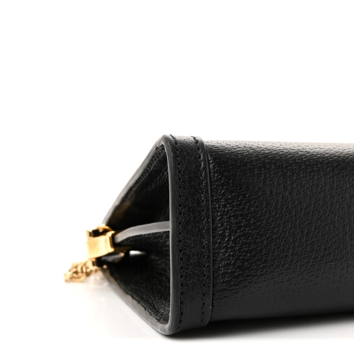 Calfskin GG Web Small Ophidia Chain Shoulder Bag Black - Image 8