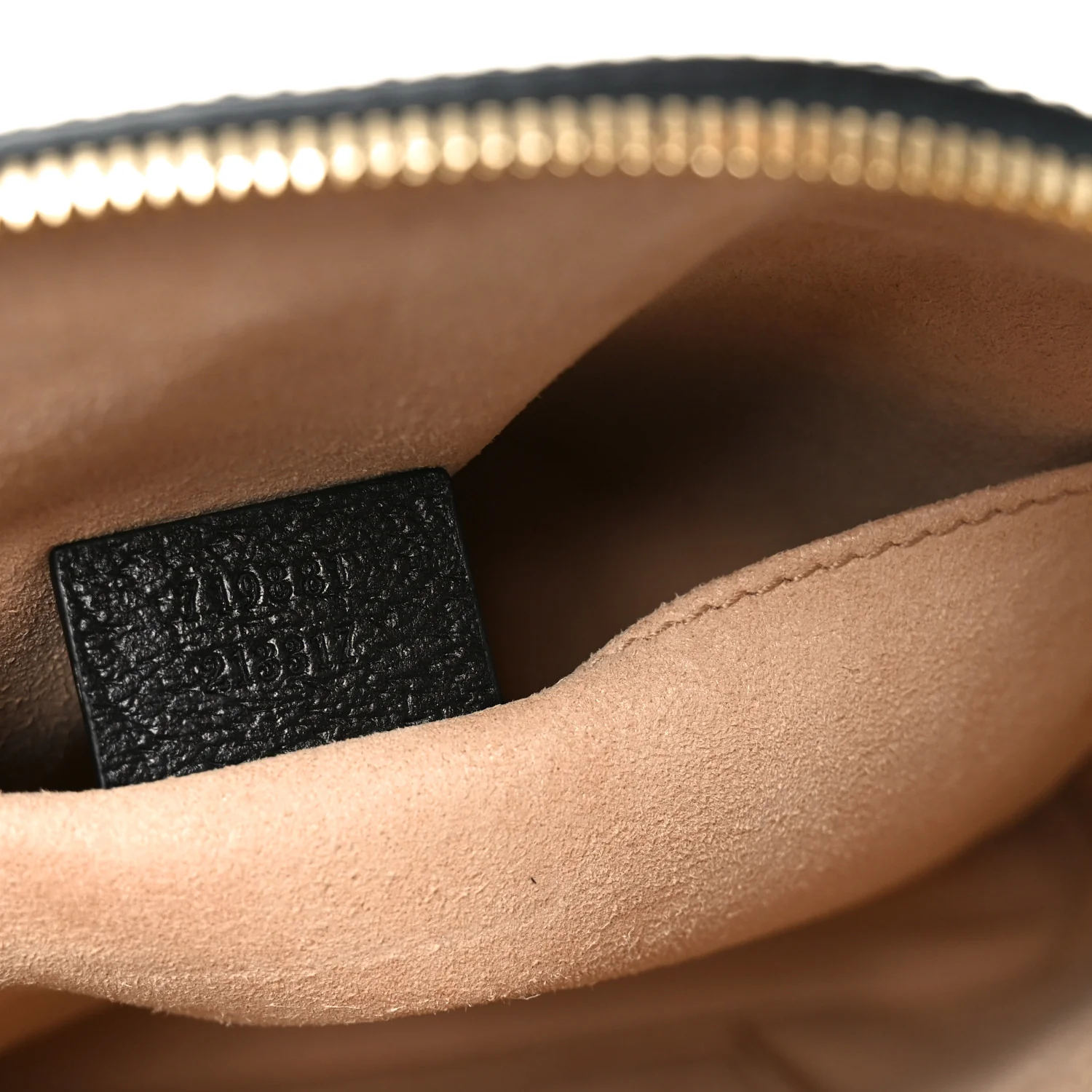 Calfskin GG Web Small Ophidia Dome Shoulder Bag Black - Image 7