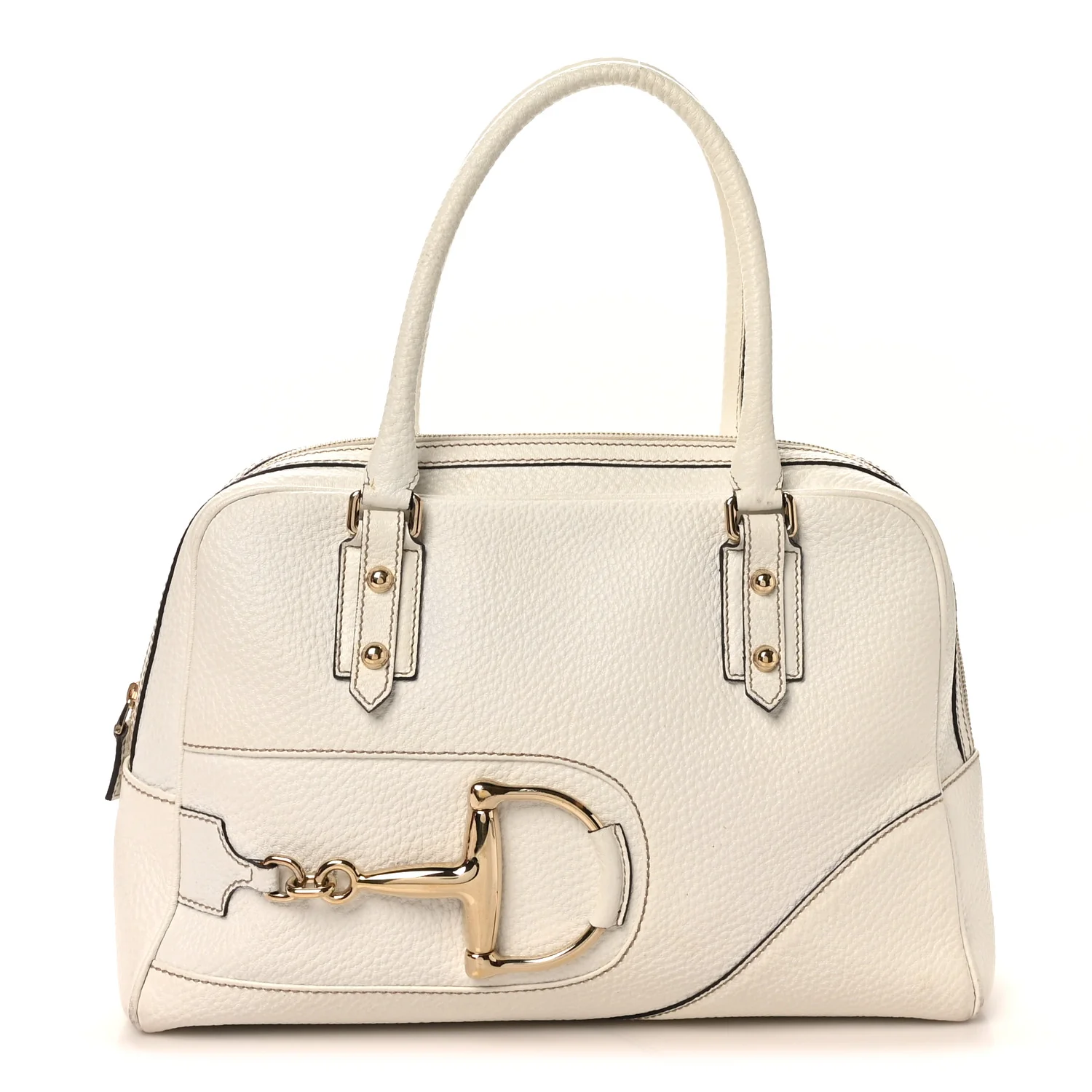 Calfskin Hasler Boston White