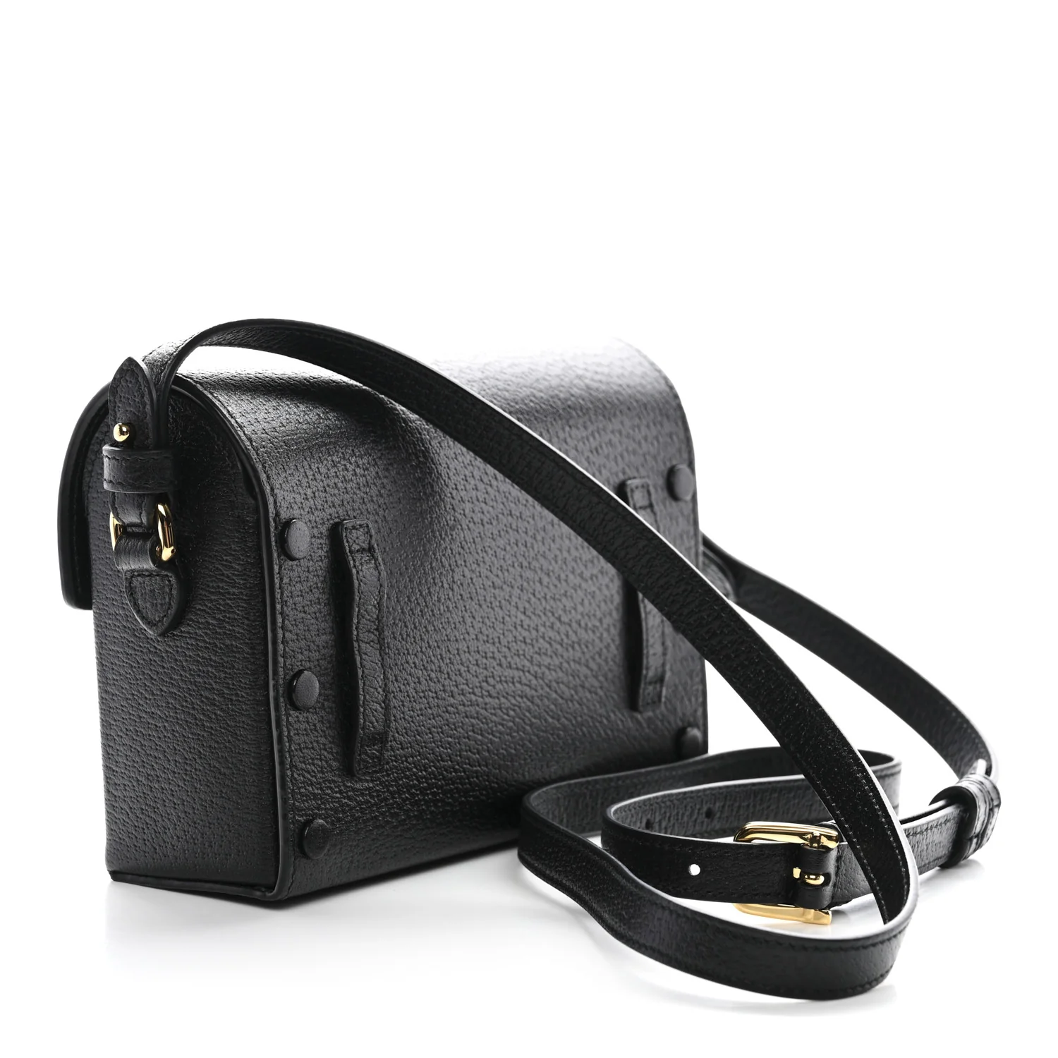 Calfskin Horsebit 1955 Shoulder Bag Black - Image 2
