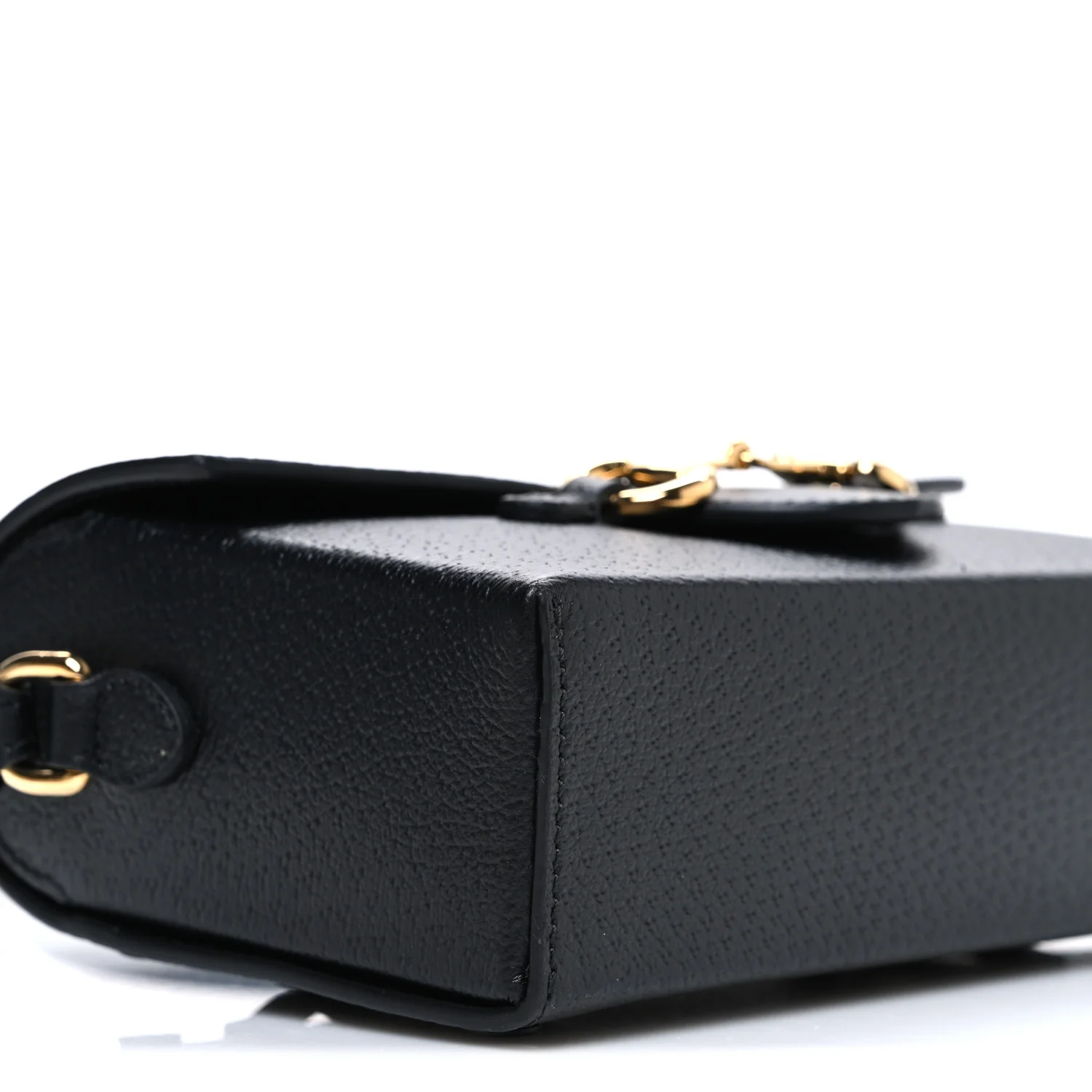 Calfskin Horsebit 1955 Shoulder Bag Black - Image 9