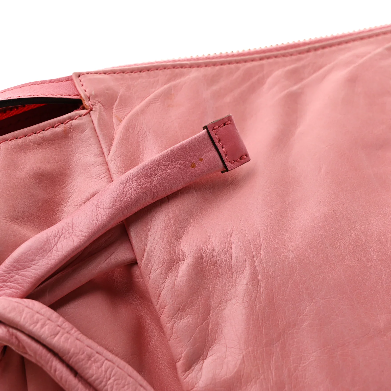 Calfskin Hysteria Clutch Pink - Image 8
