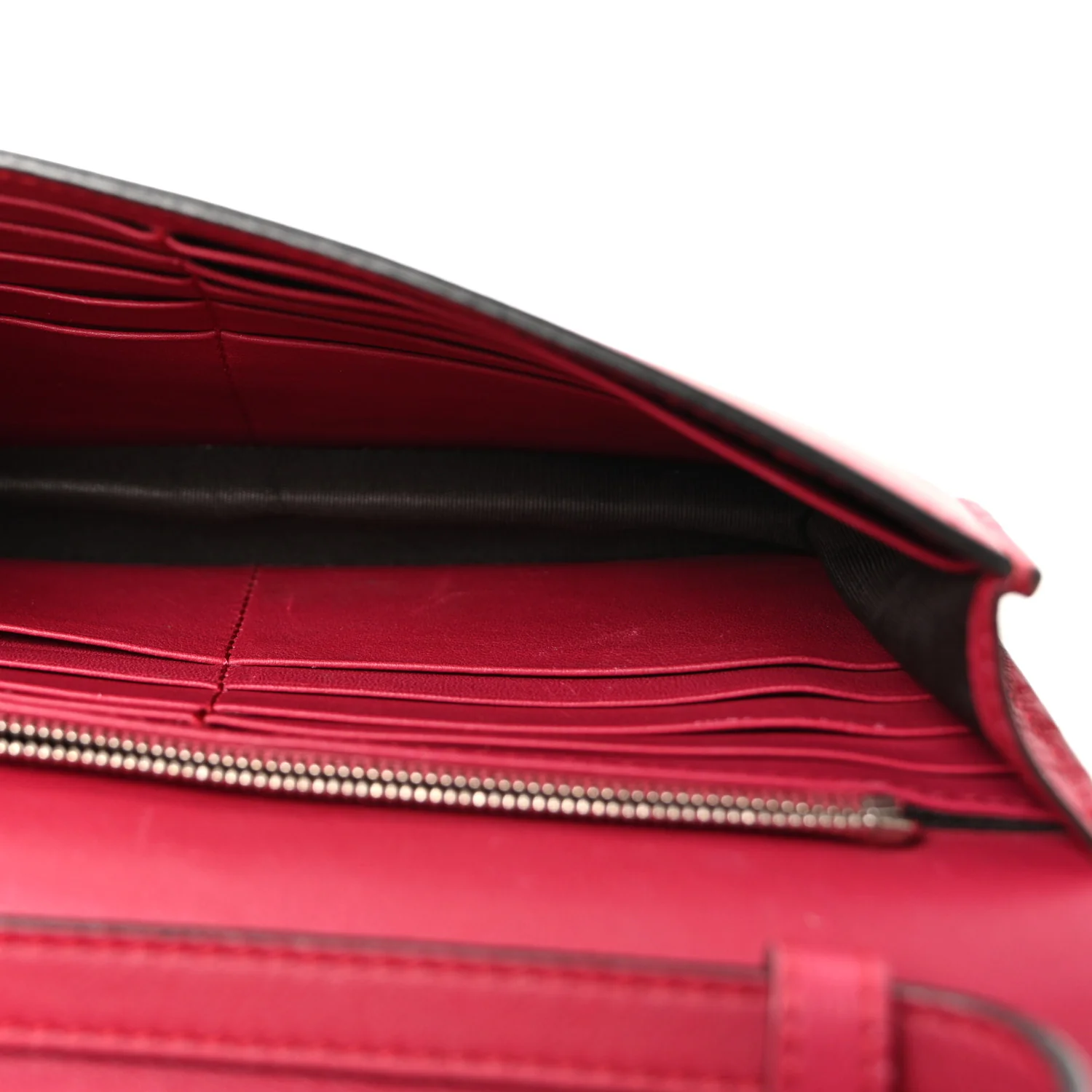 Calfskin Icon Wallet Dark Pink - Image 5