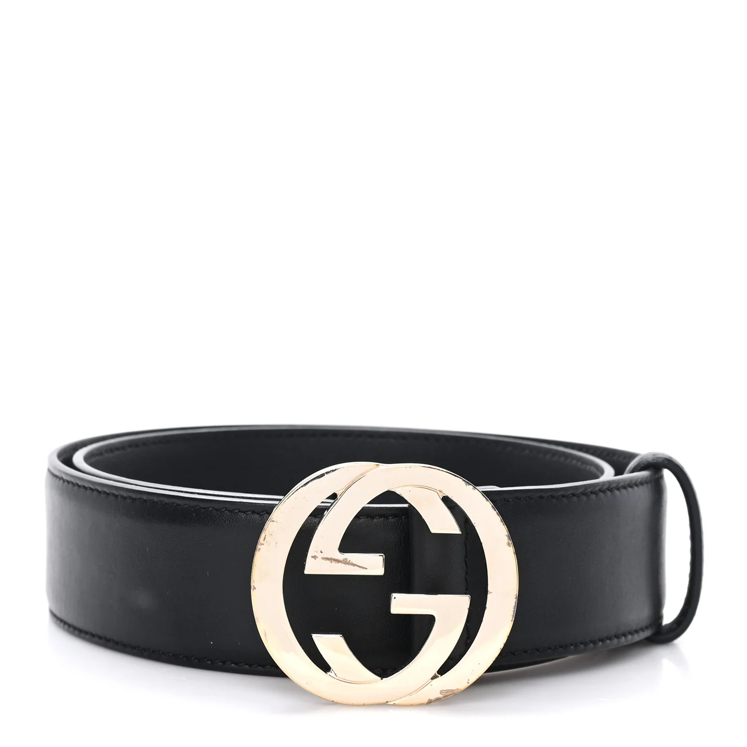 Calfskin Interlocking G 40mm Belt 70 28 Black