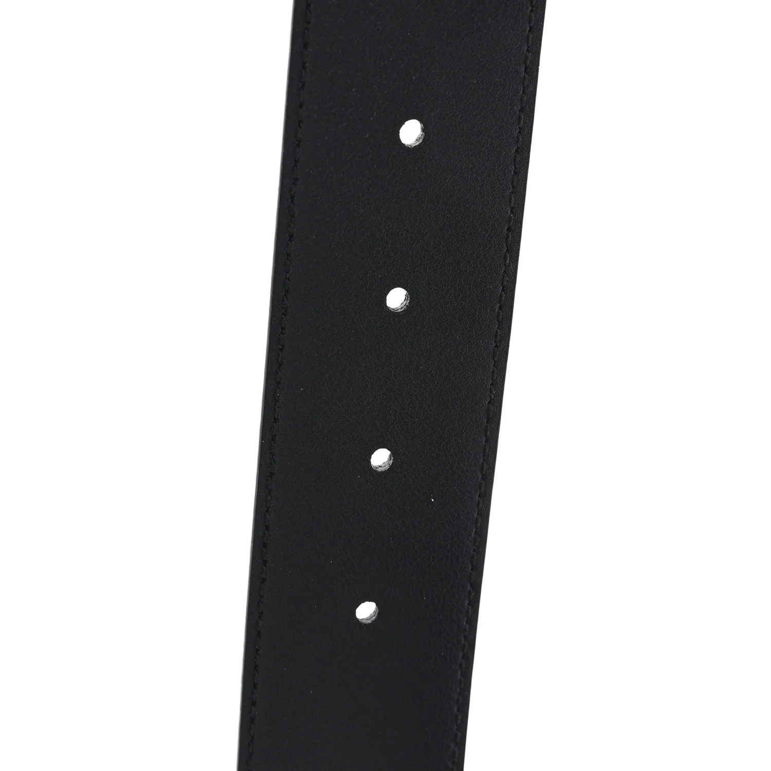 Calfskin Interlocking G 40mm Belt 70 28 Black - Image 4