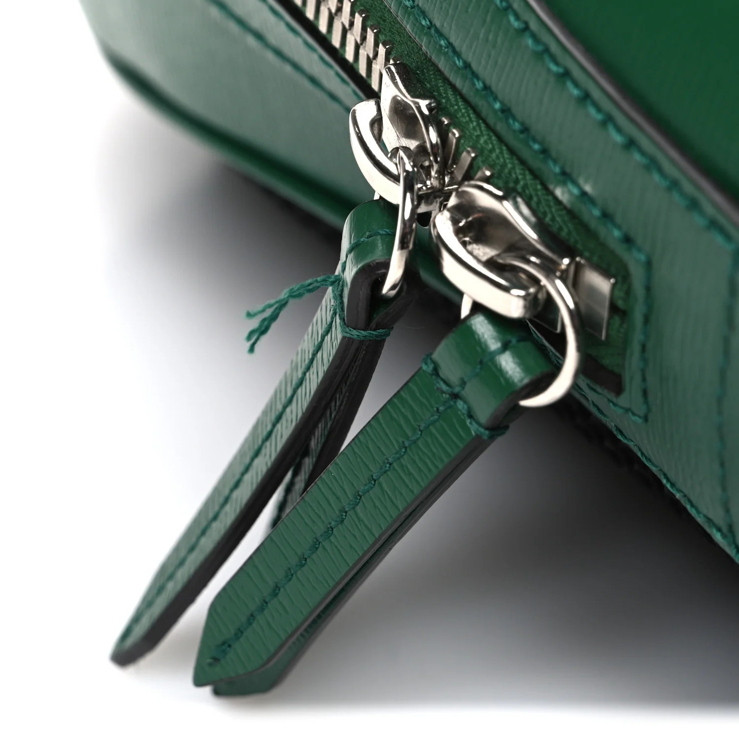 Calfskin Kingsnake Dome Backpack Green - Image 11