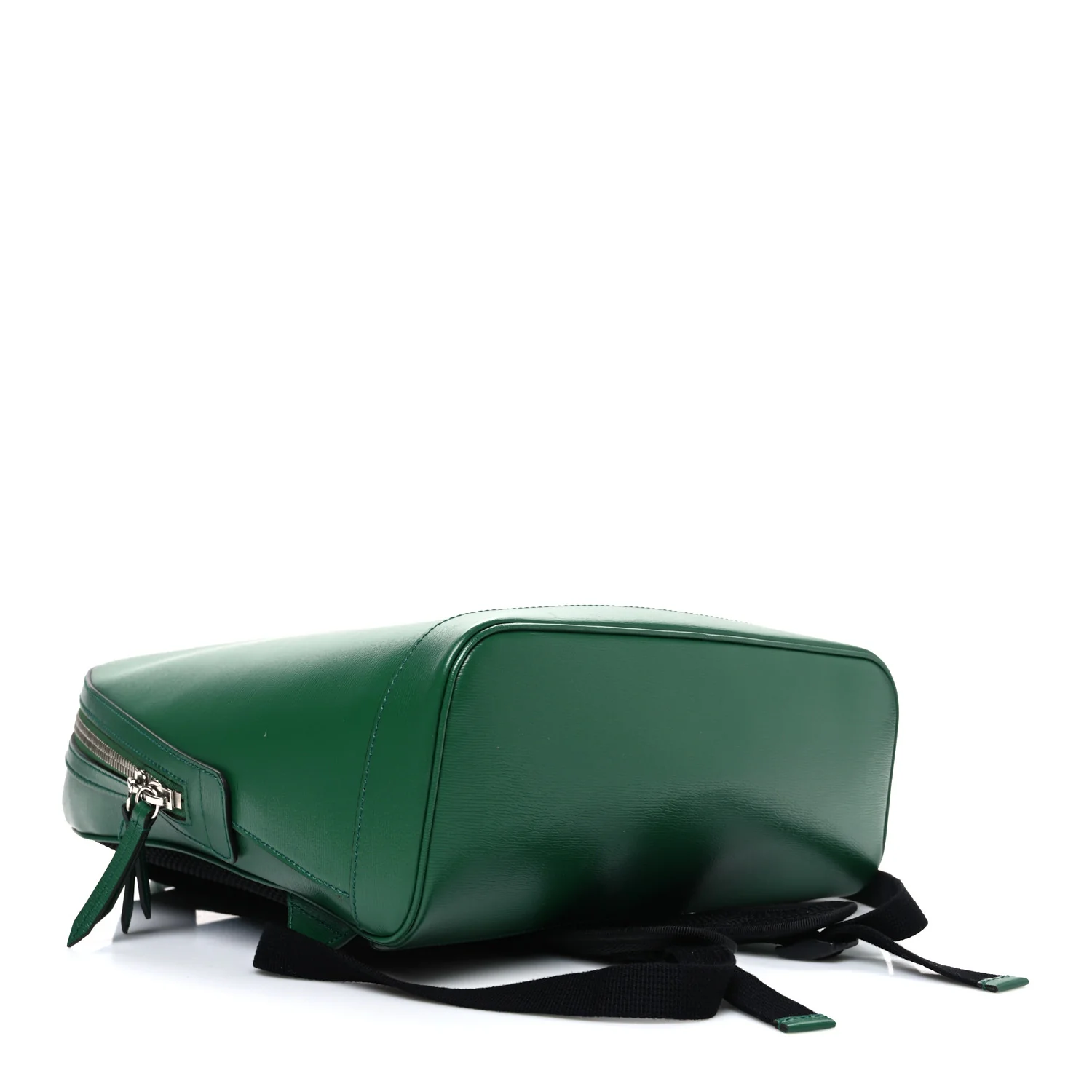 Calfskin Kingsnake Dome Backpack Green - Image 4