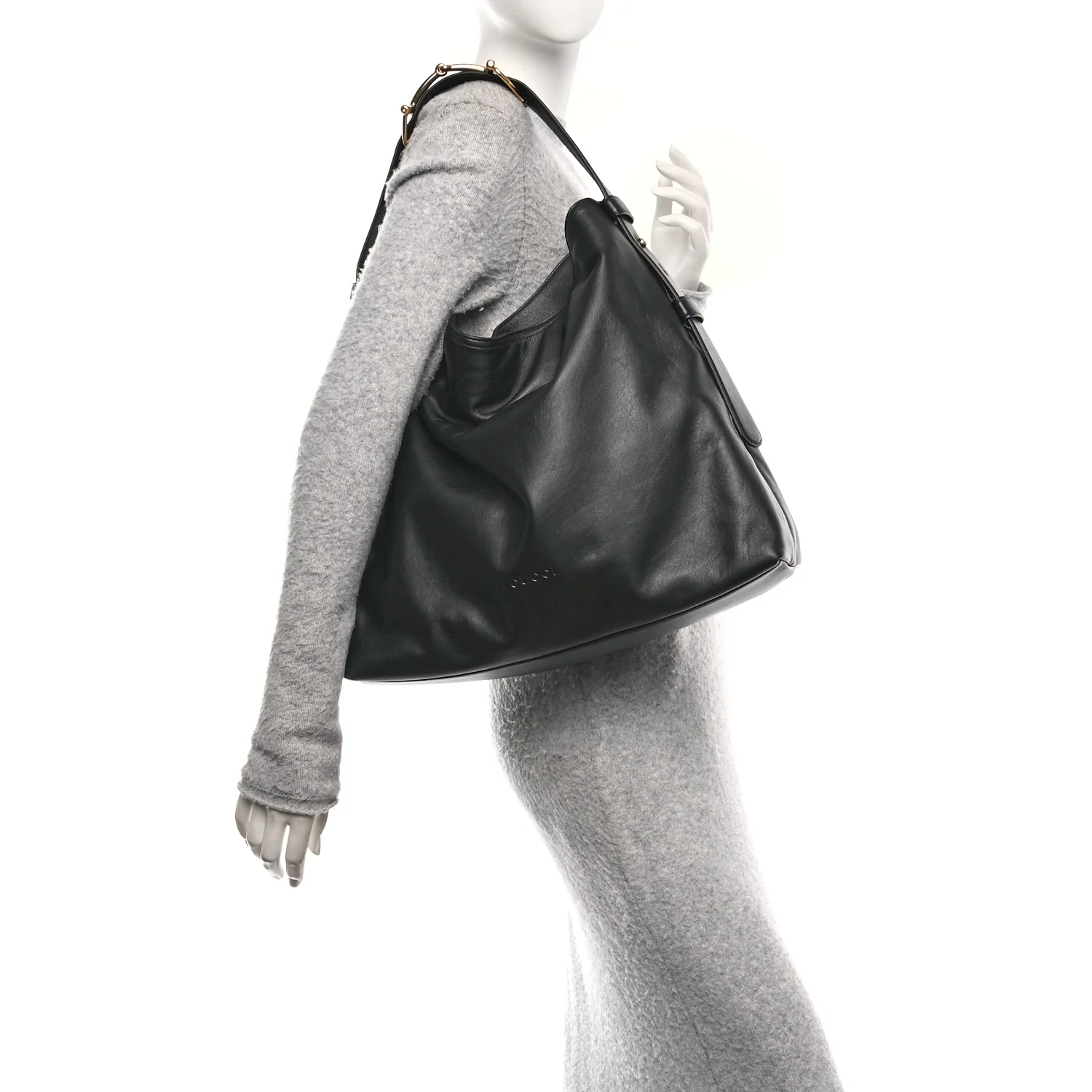 Calfskin Large Beatrix Tote Black - Image 2