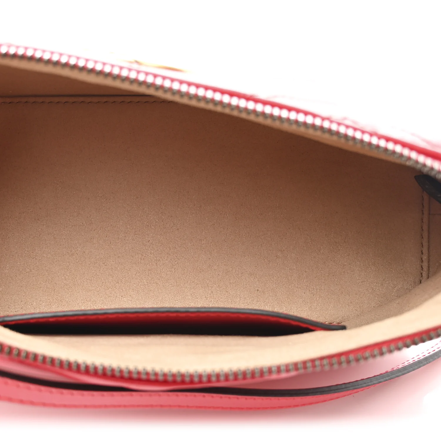Calfskin Matelasse Chevron GG Marmont Sling Shoulder Bag Rosso - Image 5