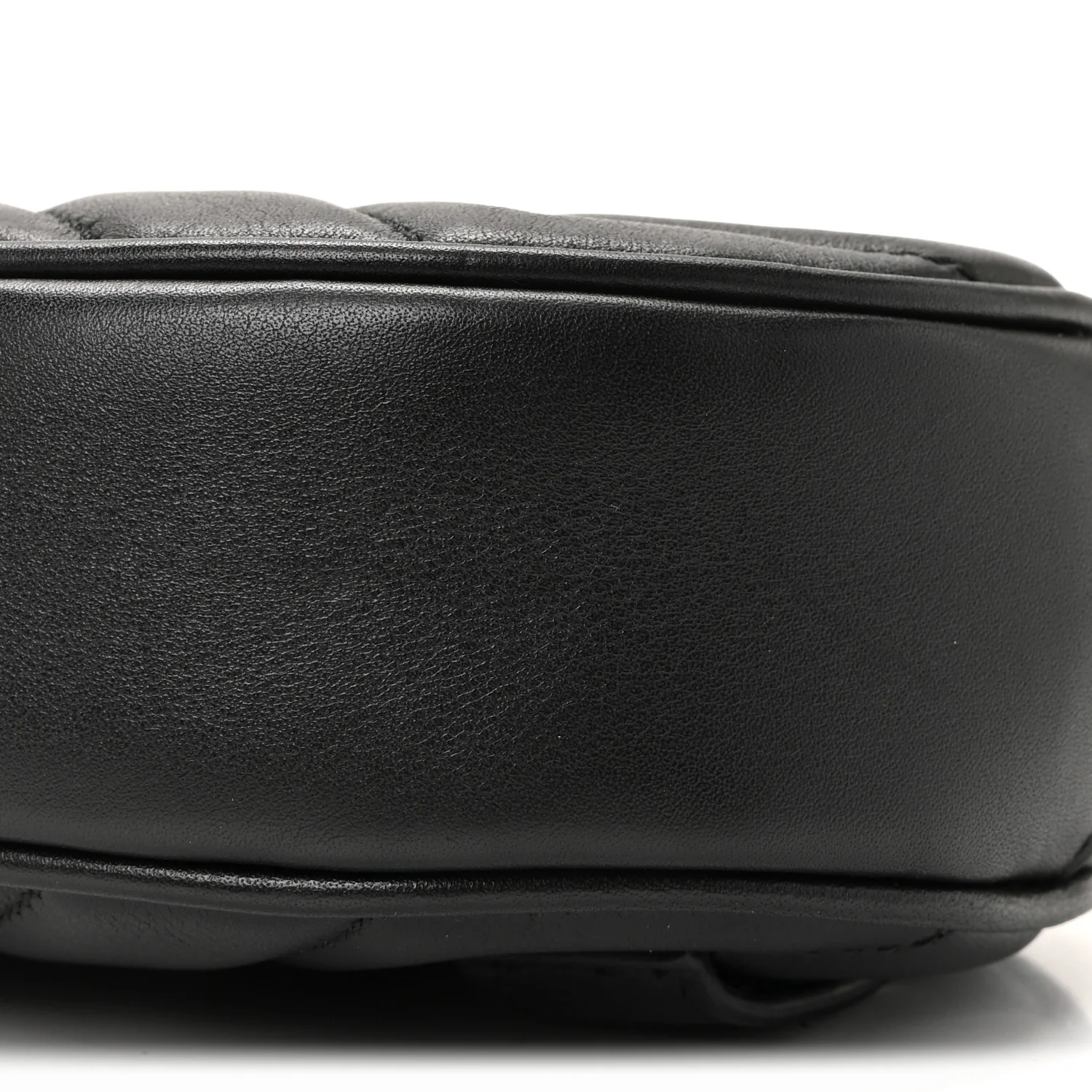 Calfskin Matelasse GG Marmont Belt Bag 85 34 Black - Image 10