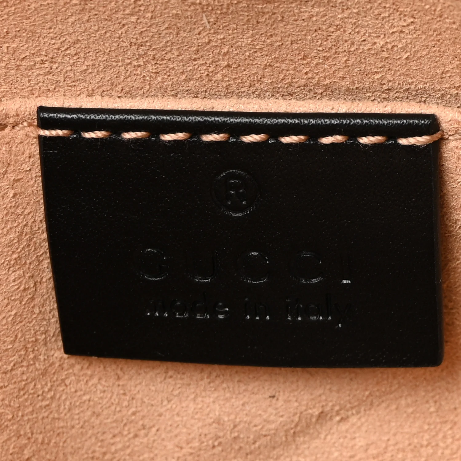 Calfskin Matelasse GG Marmont Belt Bag 85 34 Black - Image 6