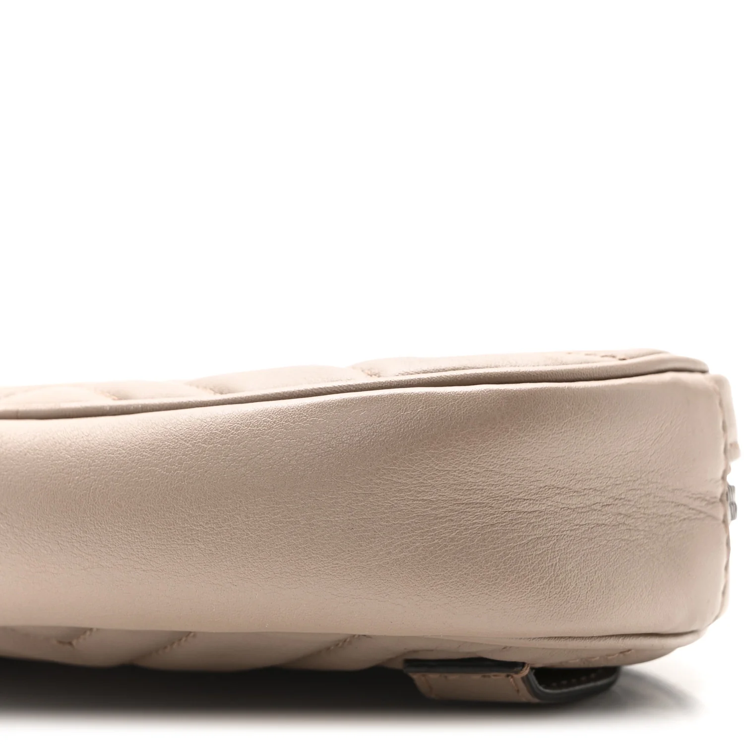 Calfskin Matelasse GG Marmont Belt Bag 85 34 Porcelain Rose - Image 11