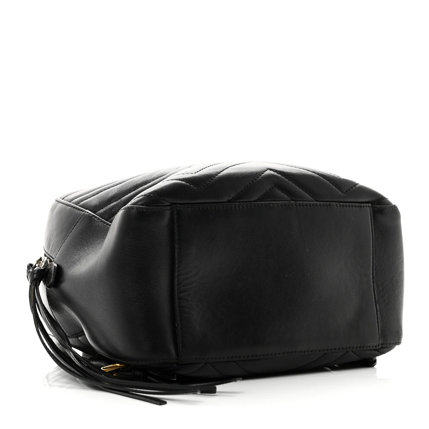 Calfskin Matelasse GG Marmont Dome Backpack Black - Image 4