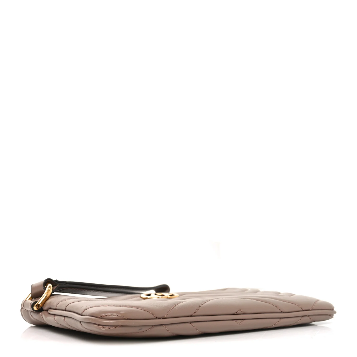 Calfskin Matelasse GG Marmont Wrist Wallet Porcelain Rose - Image 4