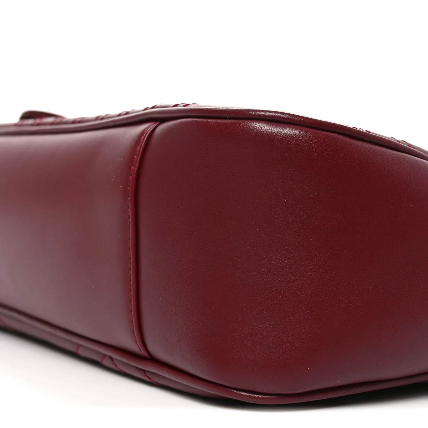 Calfskin Matelasse Large Horizontal GG Marmont Shoulder Bag Black - Image 10