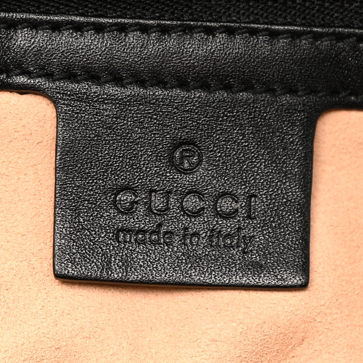 Calfskin Matelasse Medium GG Marmont Shoulder Bag Black - Image 6