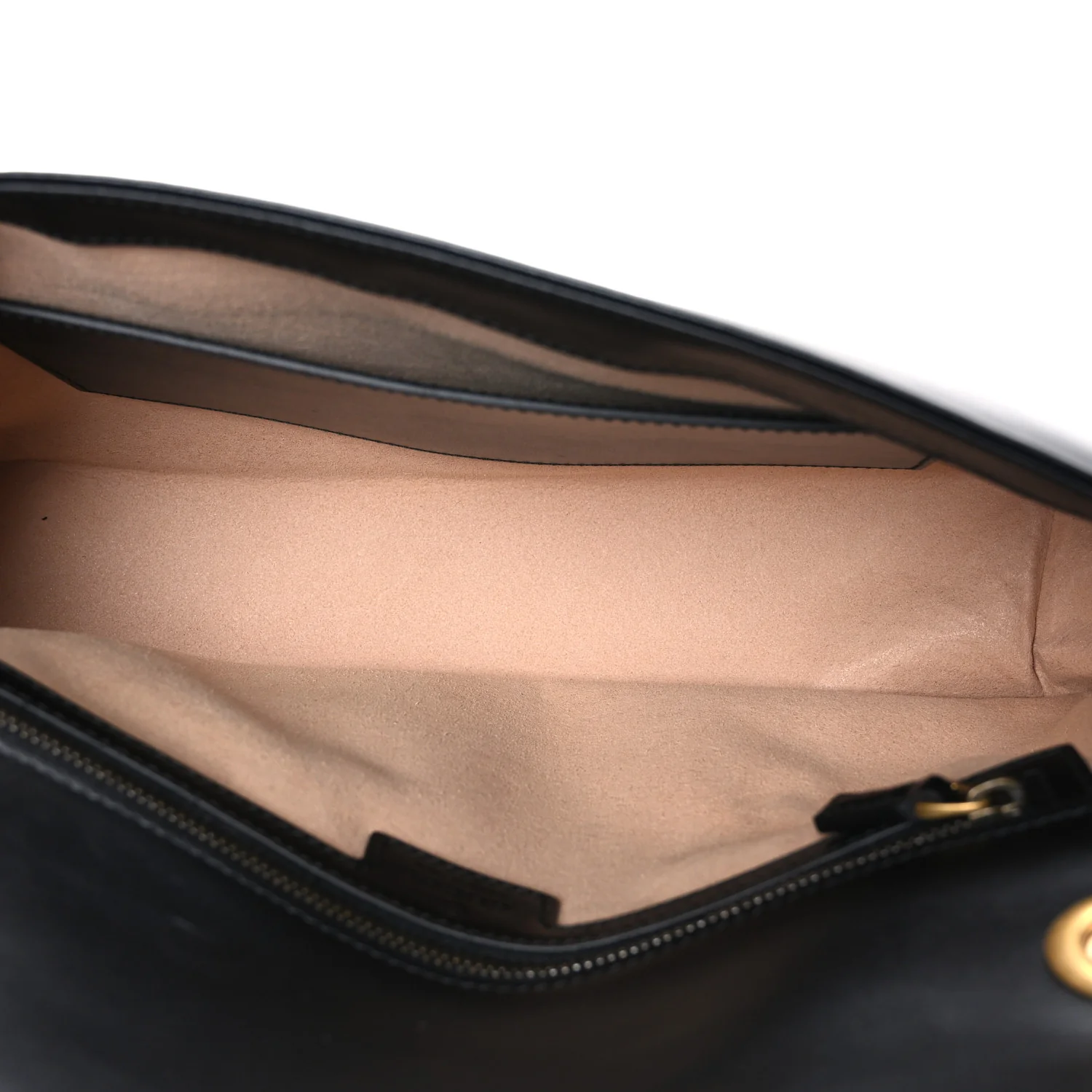 Calfskin Matelasse Medium GG Marmont Shoulder Bag Black - Image 5