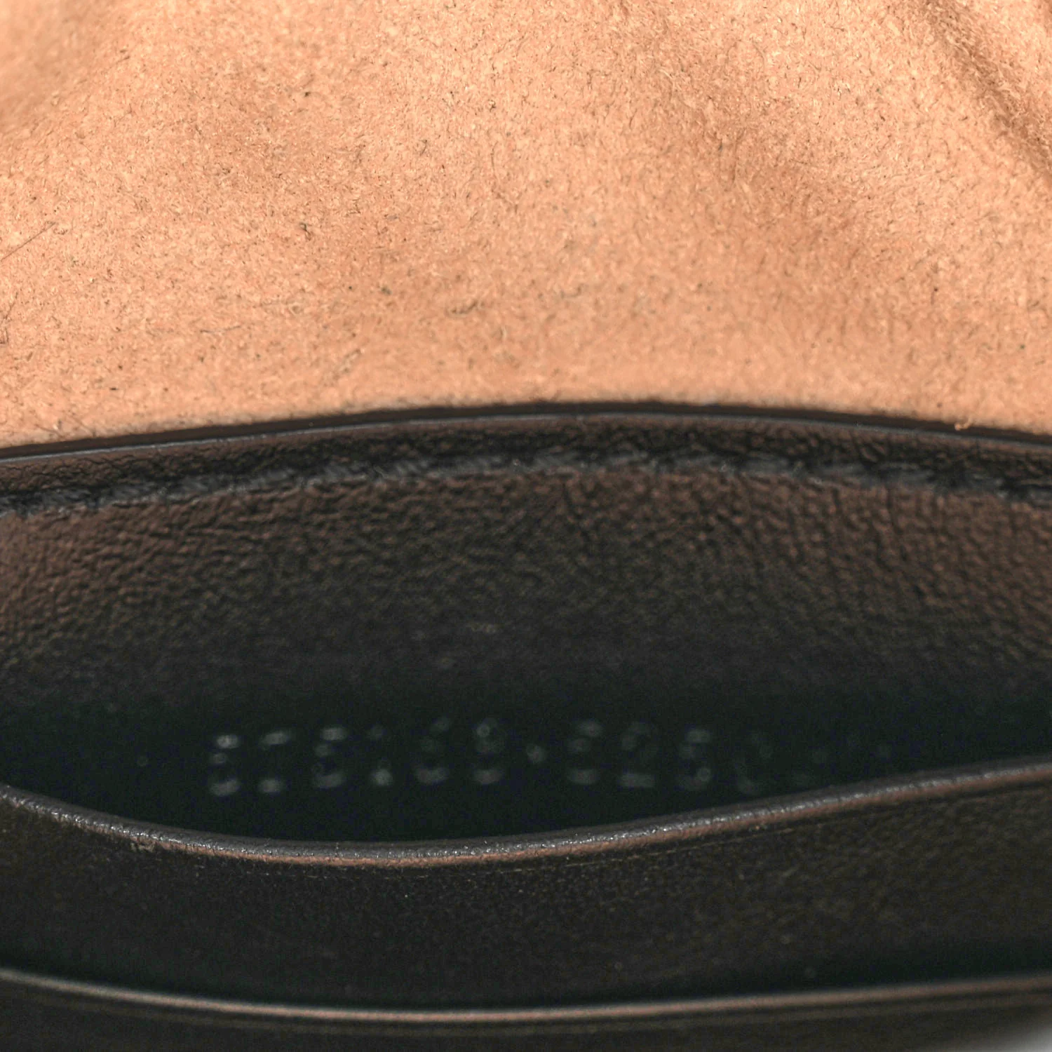 Calfskin Matelasse Mini GG Marmont 2.0 Bucket Bag Black - Image 7
