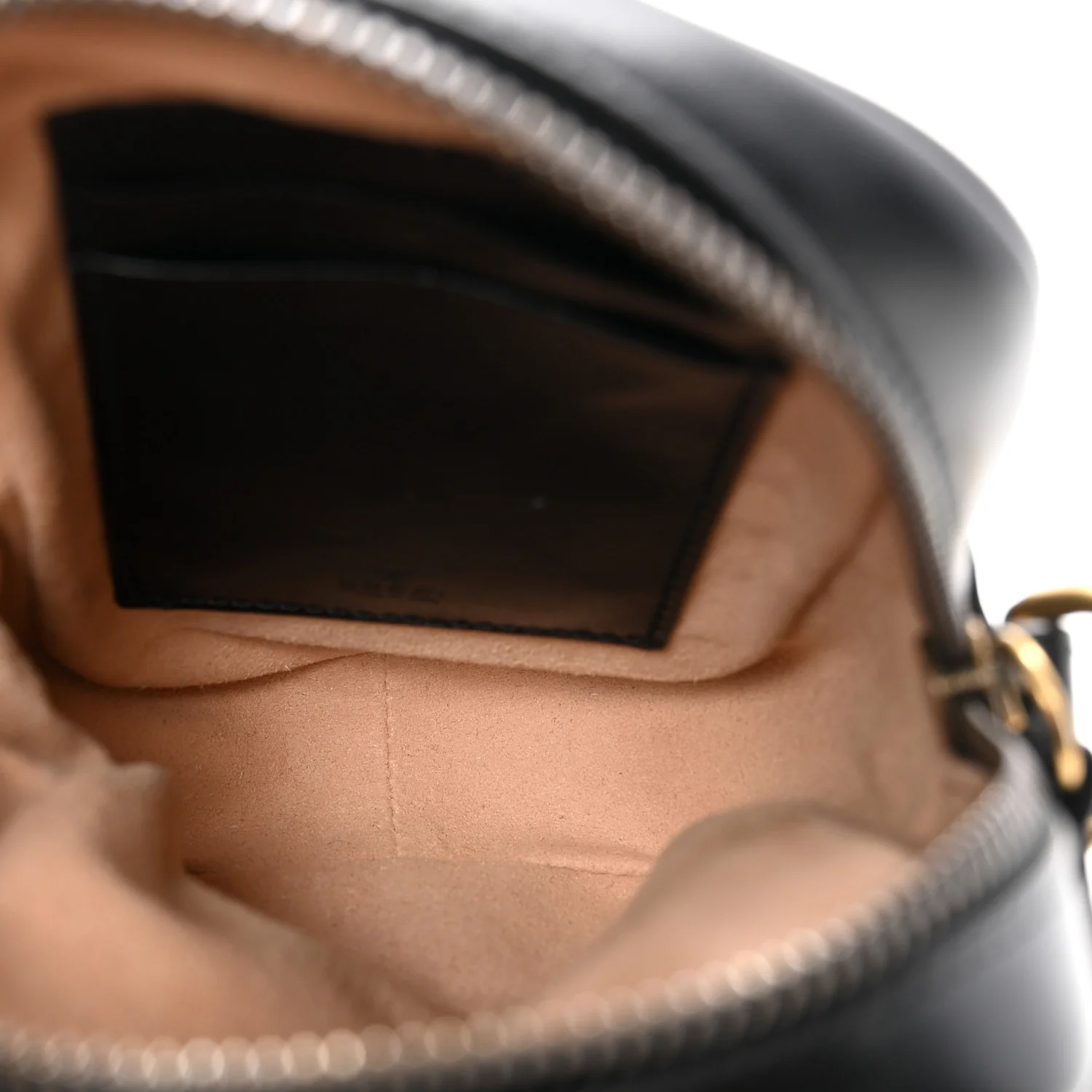 Calfskin Matelasse Mini GG Marmont Crossbody Bag Black - Image 5
