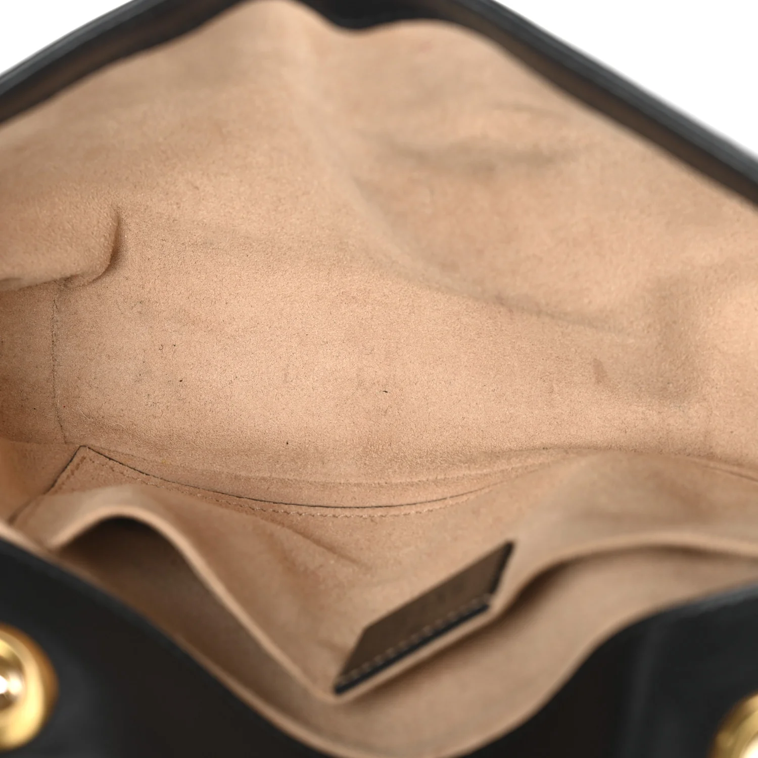Calfskin Matelasse Mini GG Marmont Shoulder Bag Black - Image 5