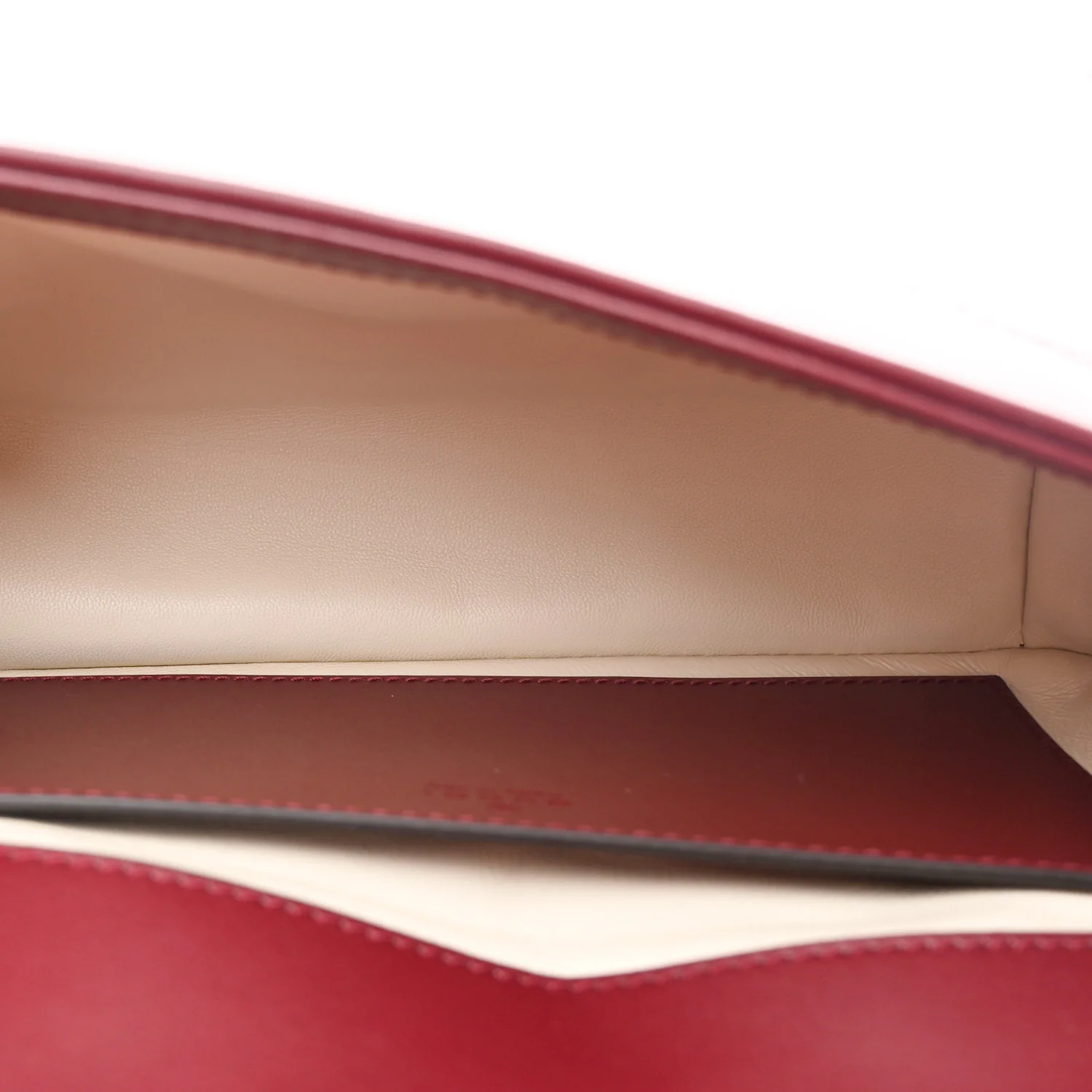 Calfskin Matelasse Mini GG Marmont Shoulder Bag Rosso Ancora - Image 5