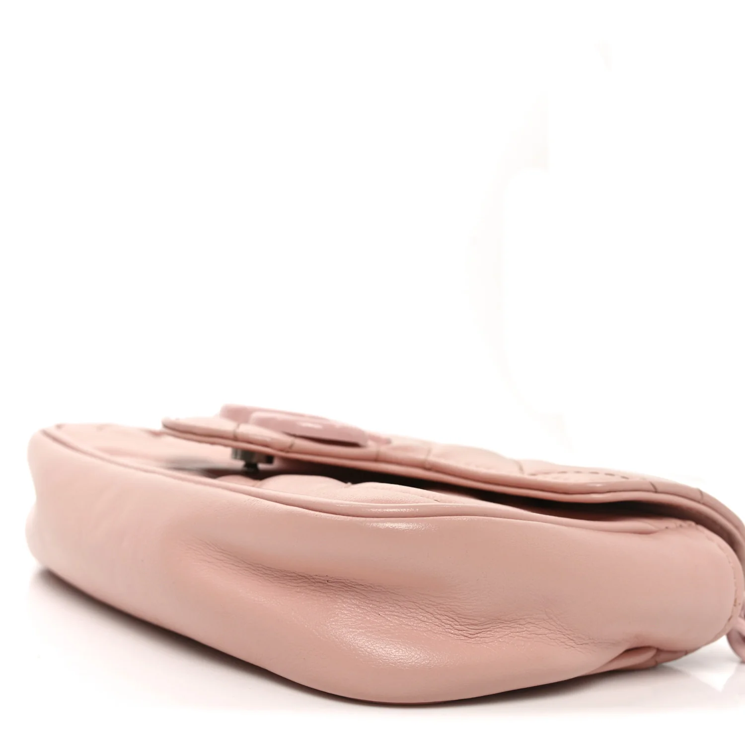 Calfskin Matelasse Monochrome GG Marmont Chain Belt Bag Perfect Pink - Image 10