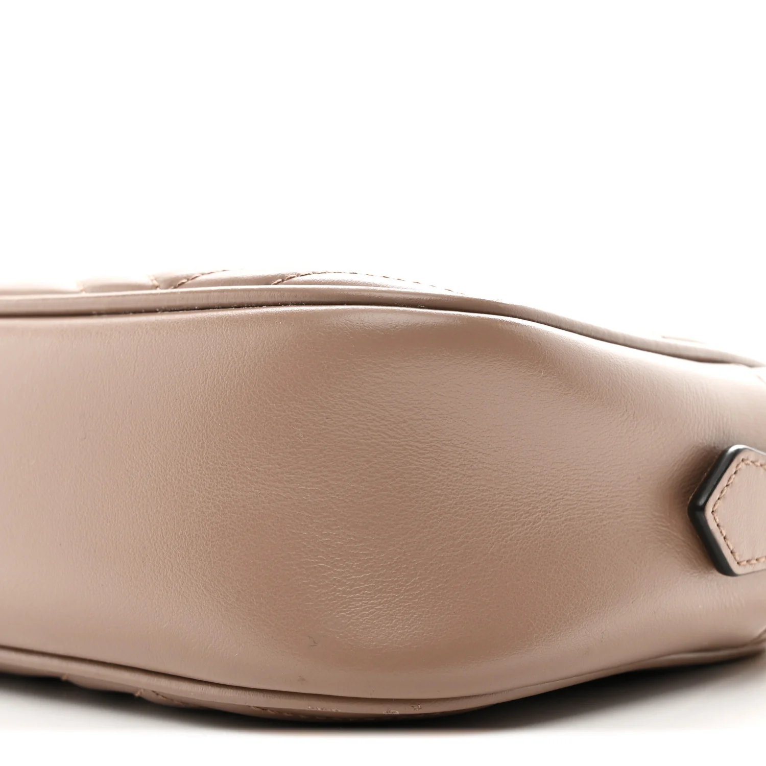 Calfskin Matelasse Small GG Marmont Chain Shoulder Bag Porcelain Rose - Image 18