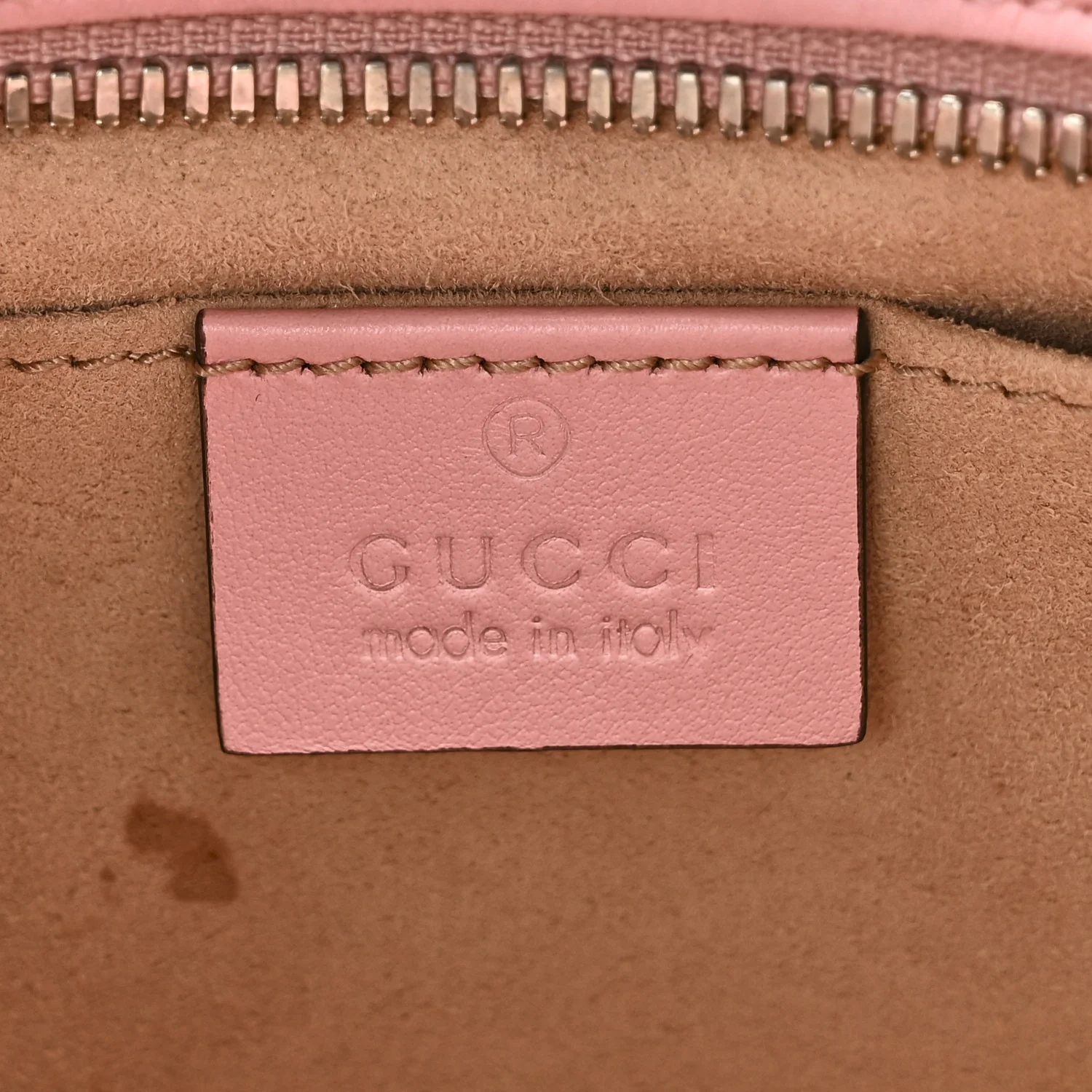 Calfskin Matelasse Small GG Marmont Chain Shoulder Bag Wild Rose - Image 6