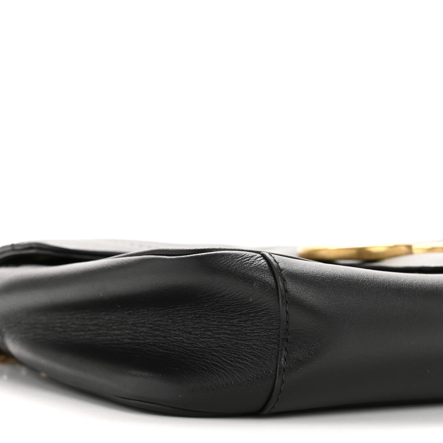 Calfskin Matelasse Small GG Marmont Shoulder Bag Black - Image 9