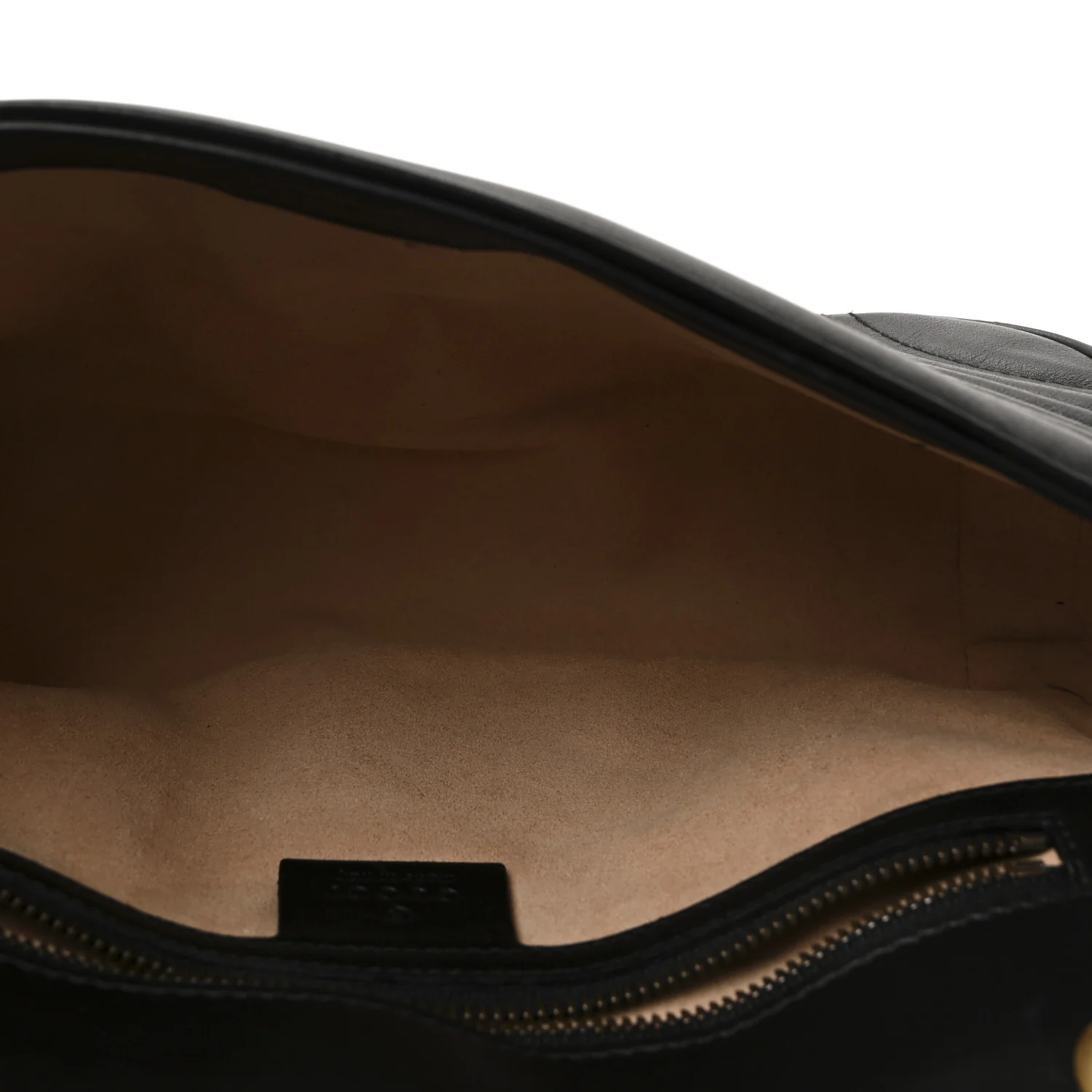 Calfskin Matelasse Small GG Marmont Shoulder Bag Black - Image 5