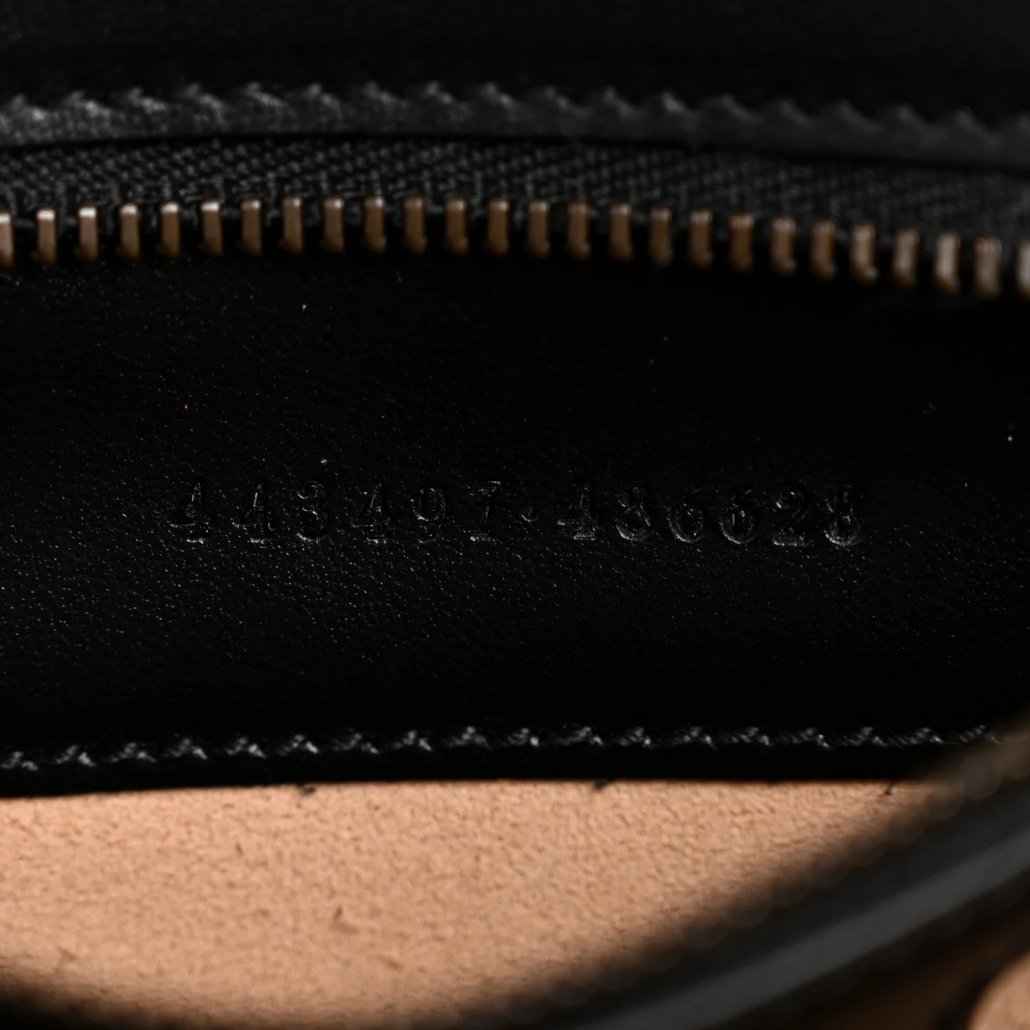 Calfskin Matelasse Small GG Marmont Shoulder Bag Black - Image 6