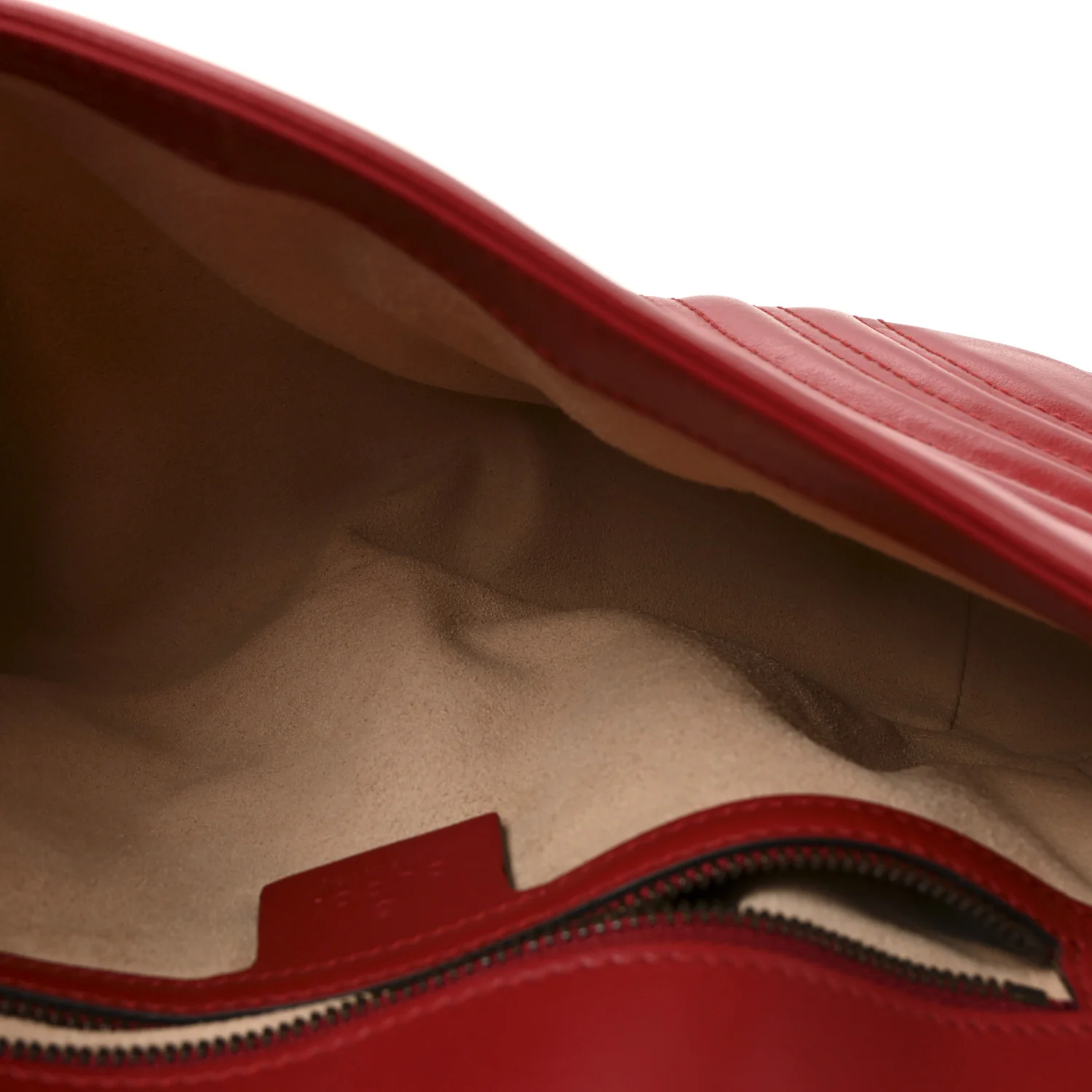 Calfskin Matelasse Small GG Marmont Shoulder Bag Hibiscus Red - Image 5