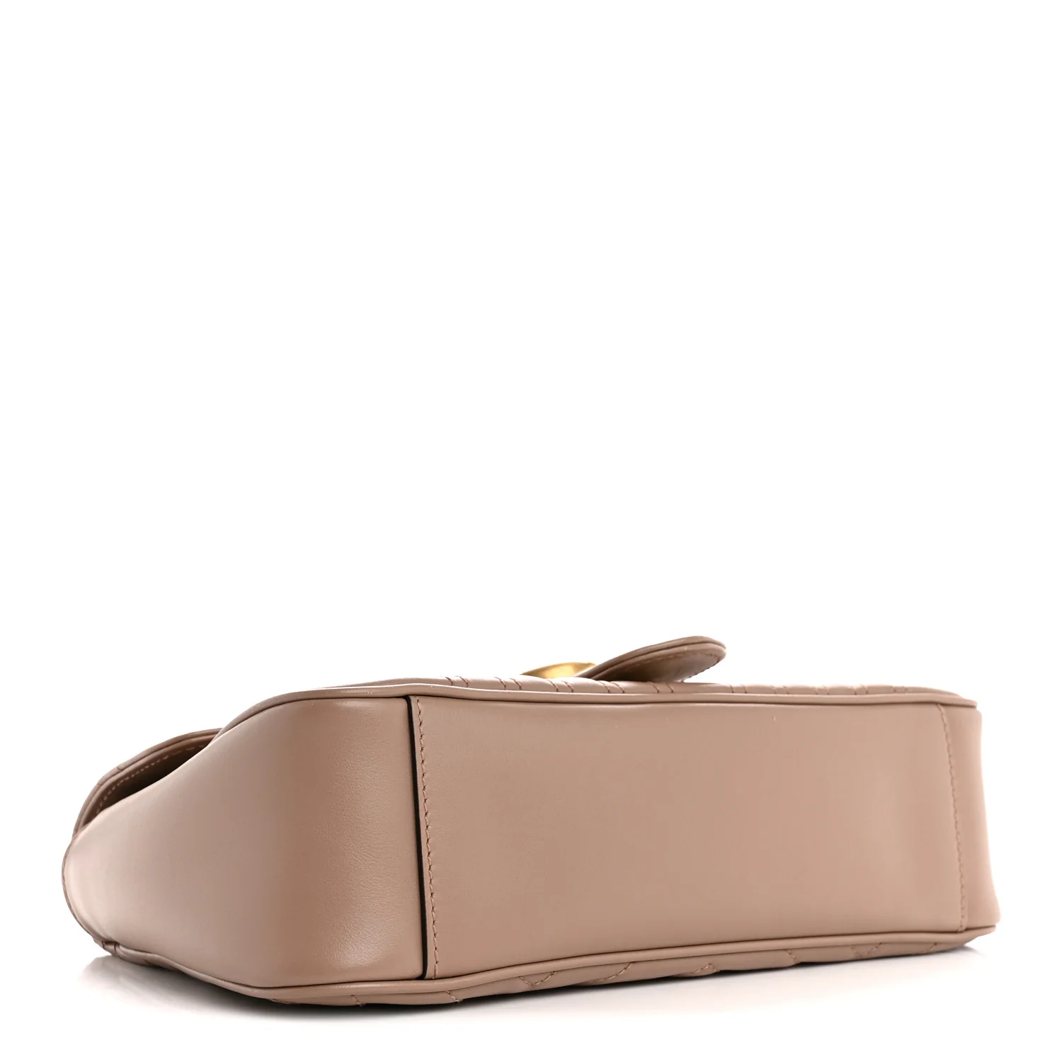 Calfskin Matelasse Small GG Marmont Shoulder Bag Porcelain Rose - Image 4