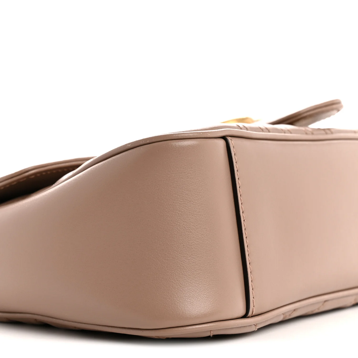 Calfskin Matelasse Small GG Marmont Shoulder Bag Porcelain Rose - Image 9