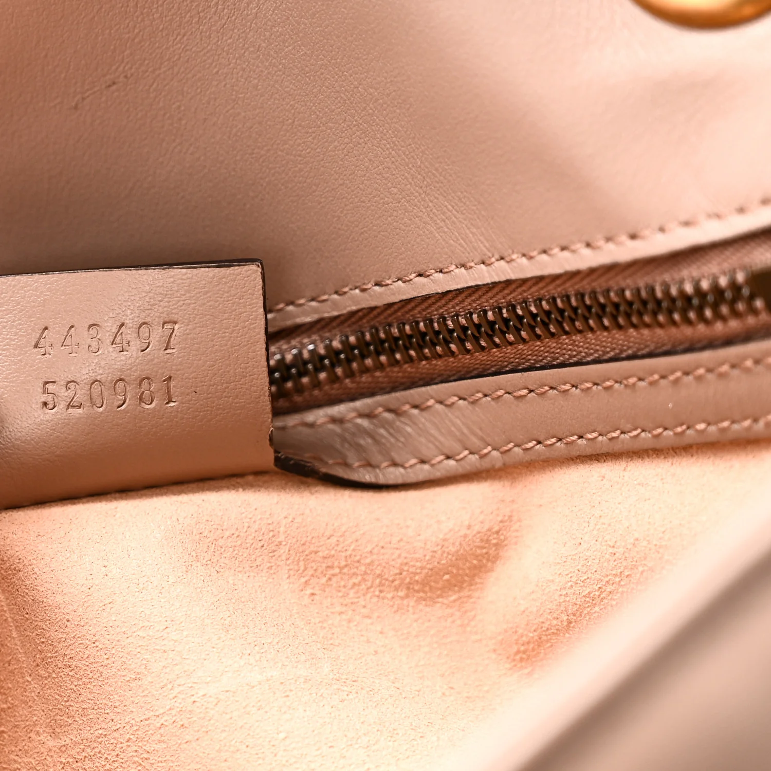 Calfskin Matelasse Small GG Marmont Shoulder Bag Porcelain Rose - Image 8